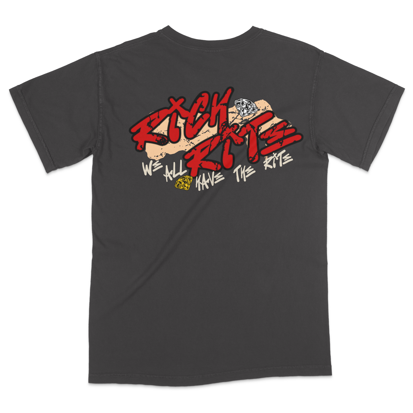 Rich Rite Front and Back Graphic Unisex T-shirt