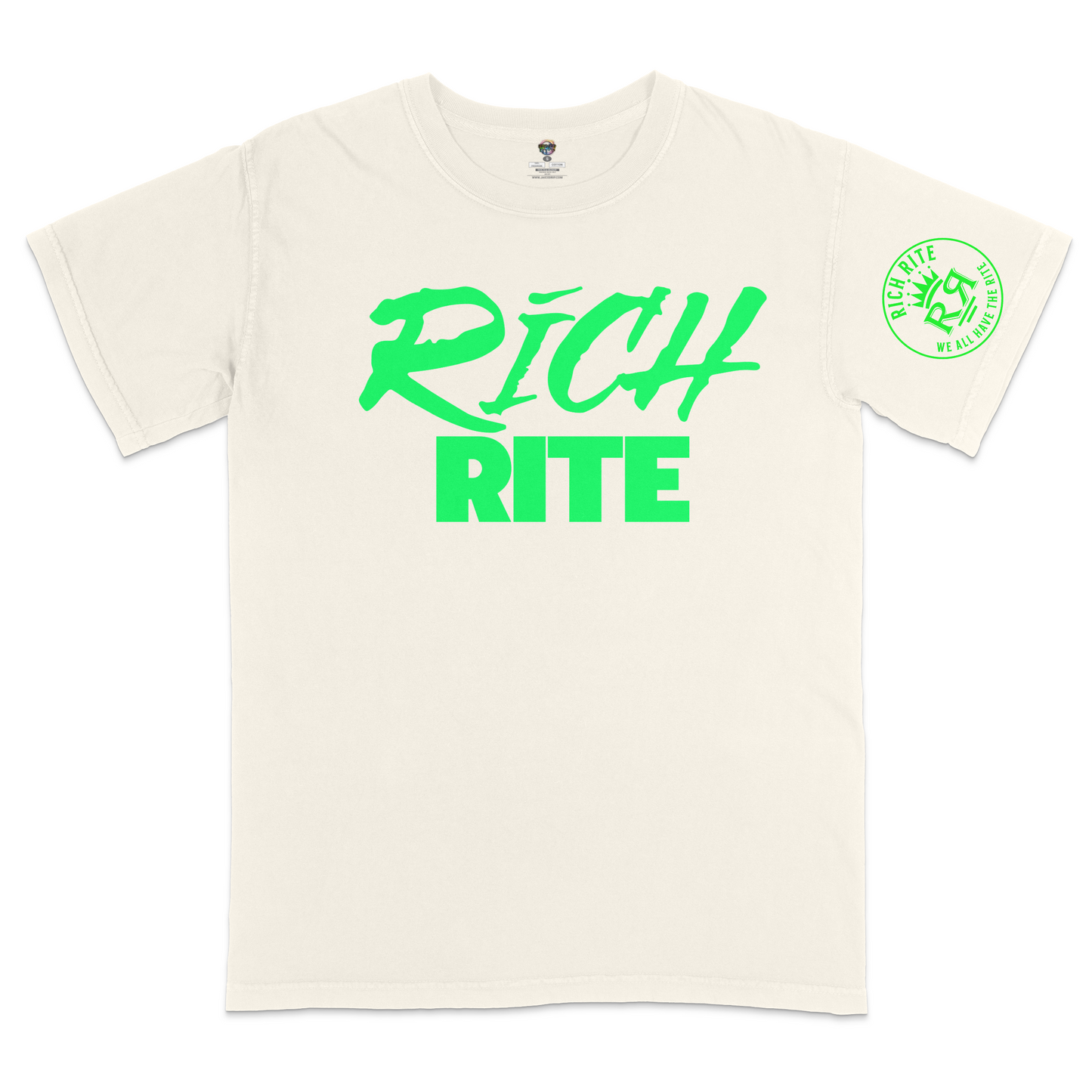 Rich Rite Lime Heavyweight Unisex T-Shirt
