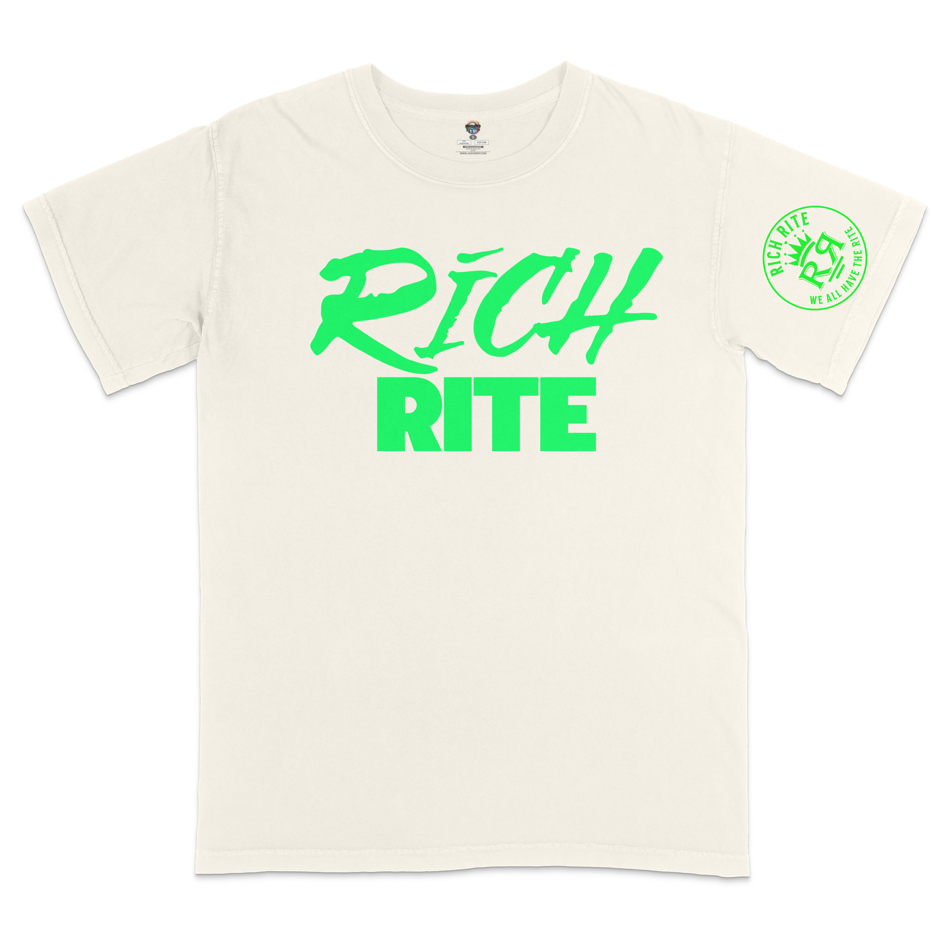 Rich Rite Lime Heavyweight Unisex T-Shirt