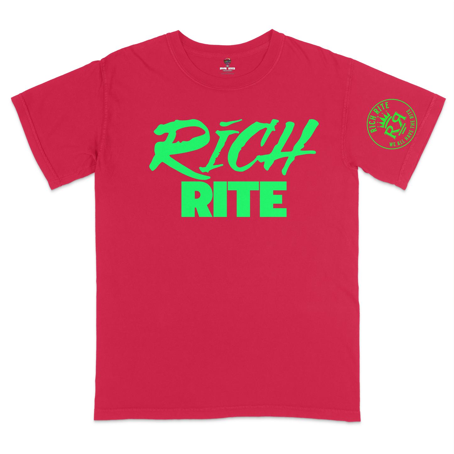 Rich Rite Lime Heavyweight Unisex T-Shirt