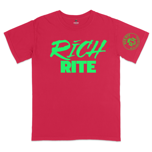 Rich Rite Lime Heavyweight Unisex T-Shirt