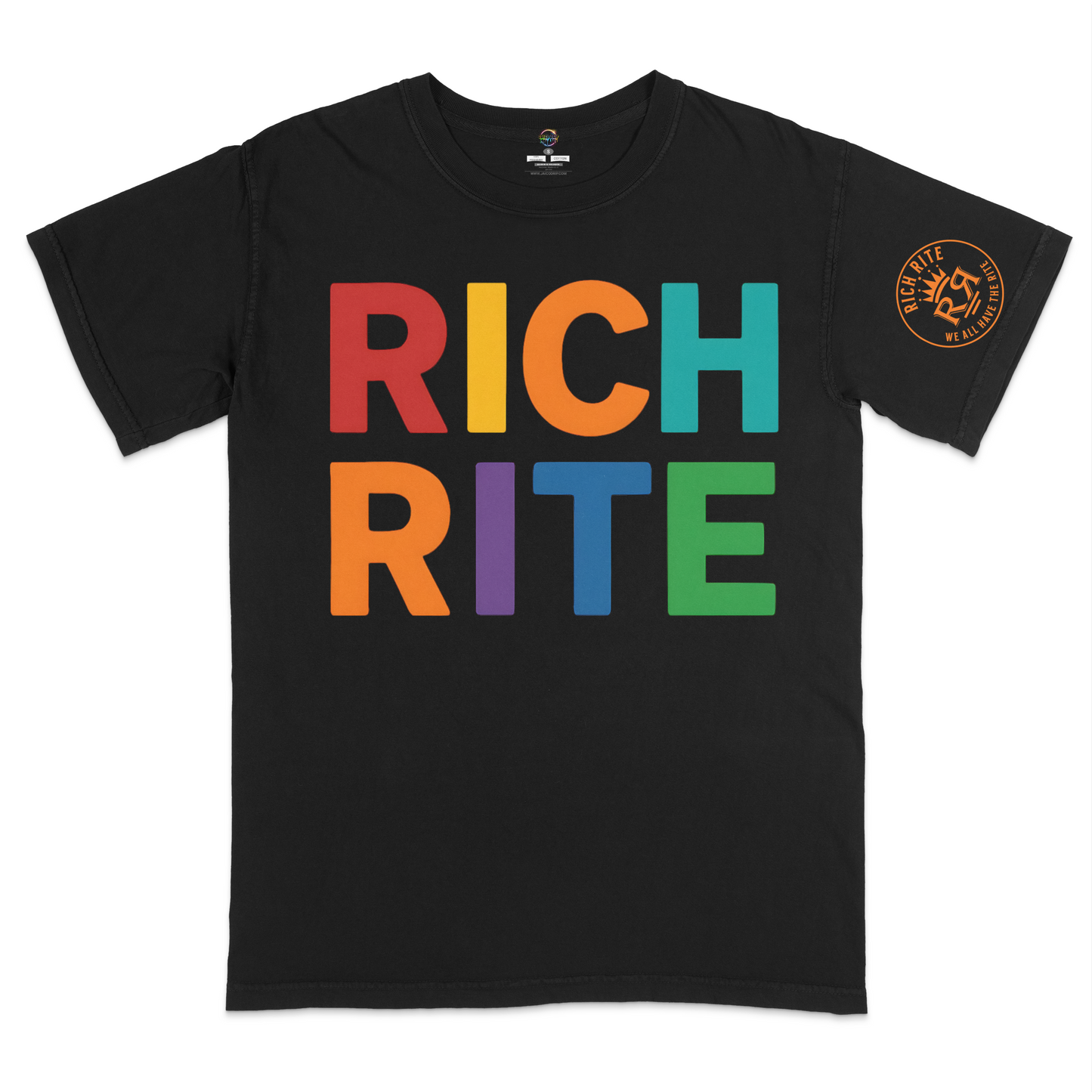 Rich Rite Colorful Heavyweight Unisex T-Shirt