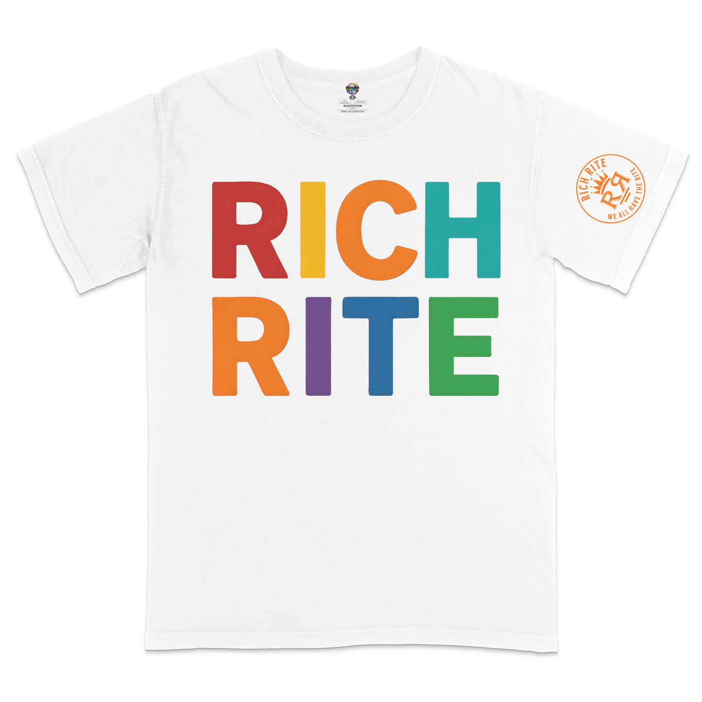 Rich Rite Colorful Heavyweight Unisex T-Shirt