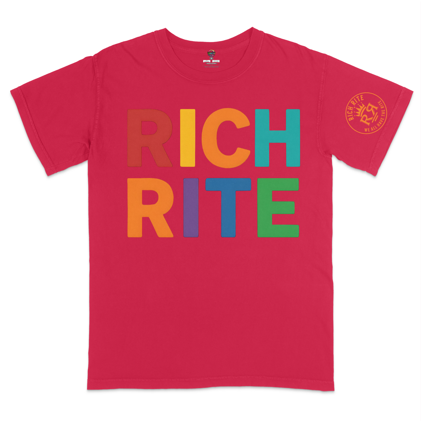 Rich Rite Colorful Heavyweight Unisex T-Shirt