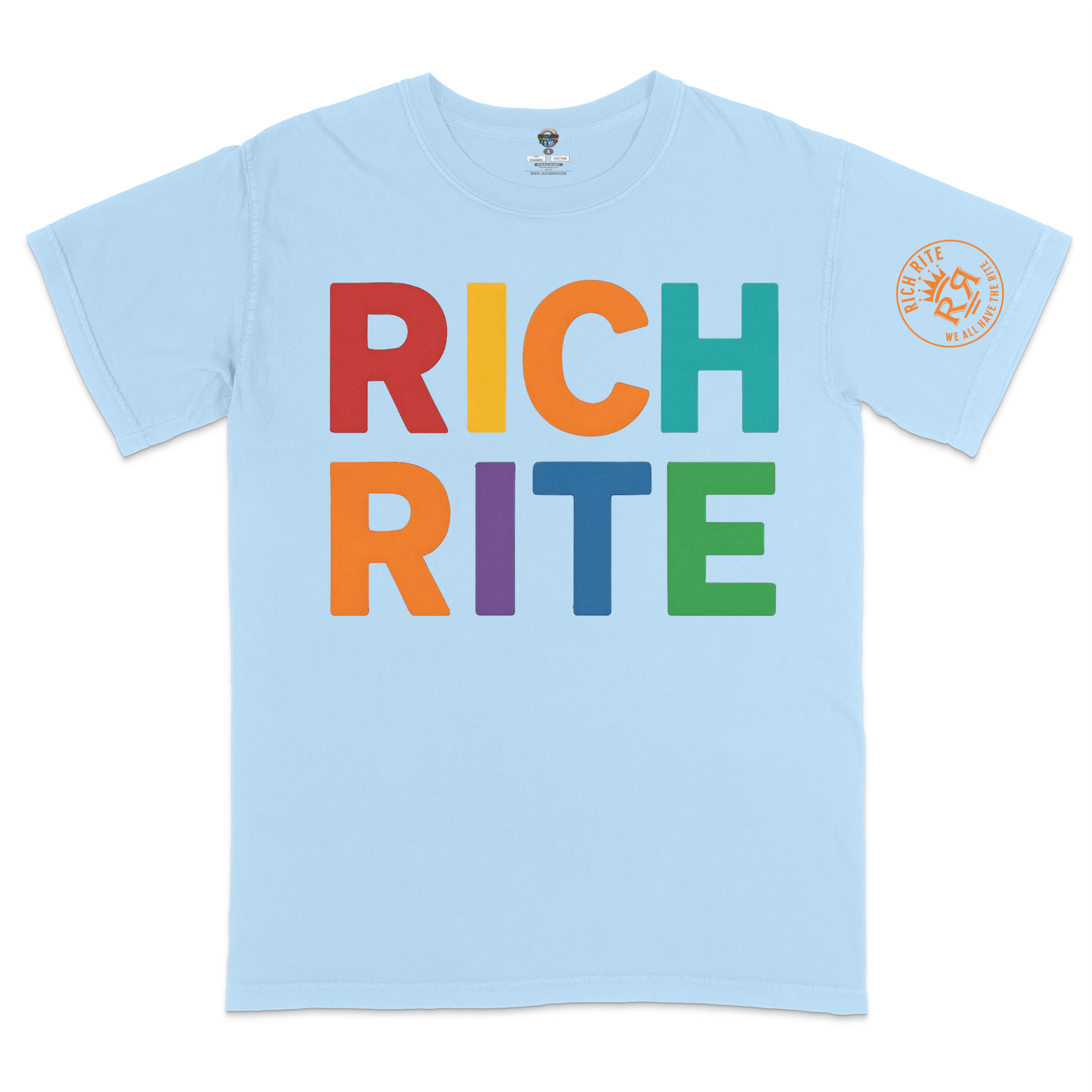 Rich Rite Colorful Heavyweight Unisex T-Shirt