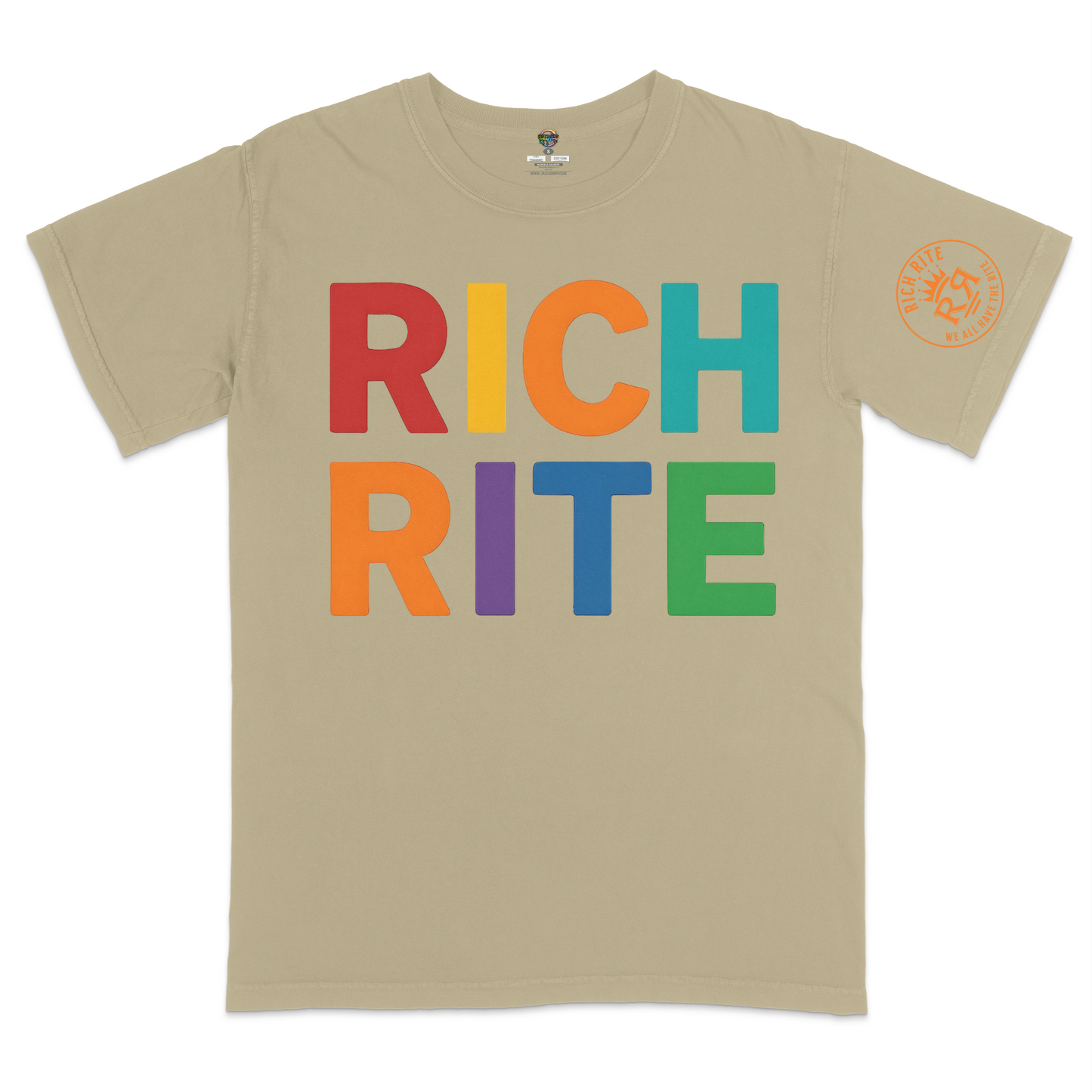 Rich Rite Colorful Heavyweight Unisex T-Shirt