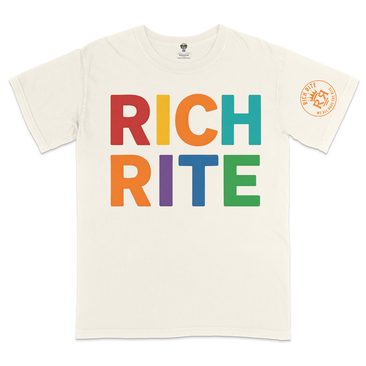 Rich Rite Colorful Heavyweight Unisex T-Shirt