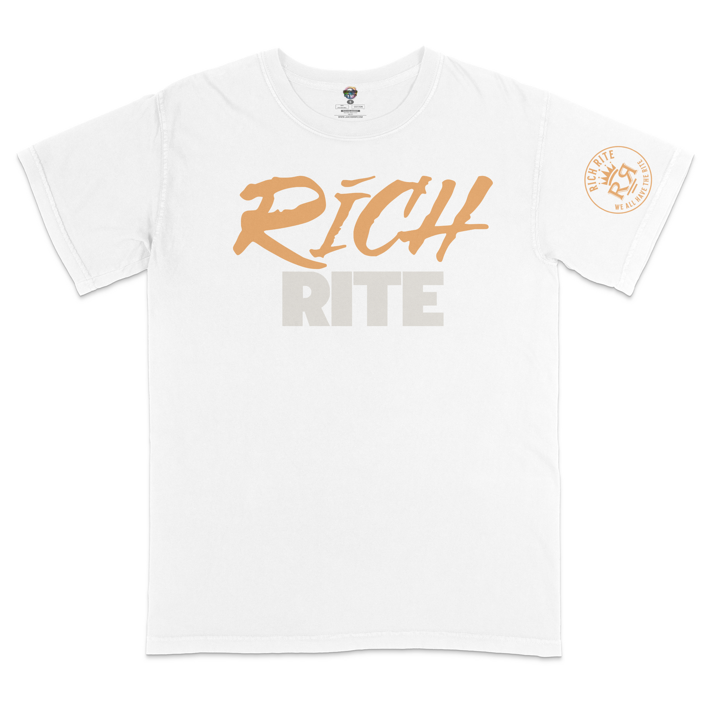 Rich Rite Orange Heavyweight Unisex T-Shirt