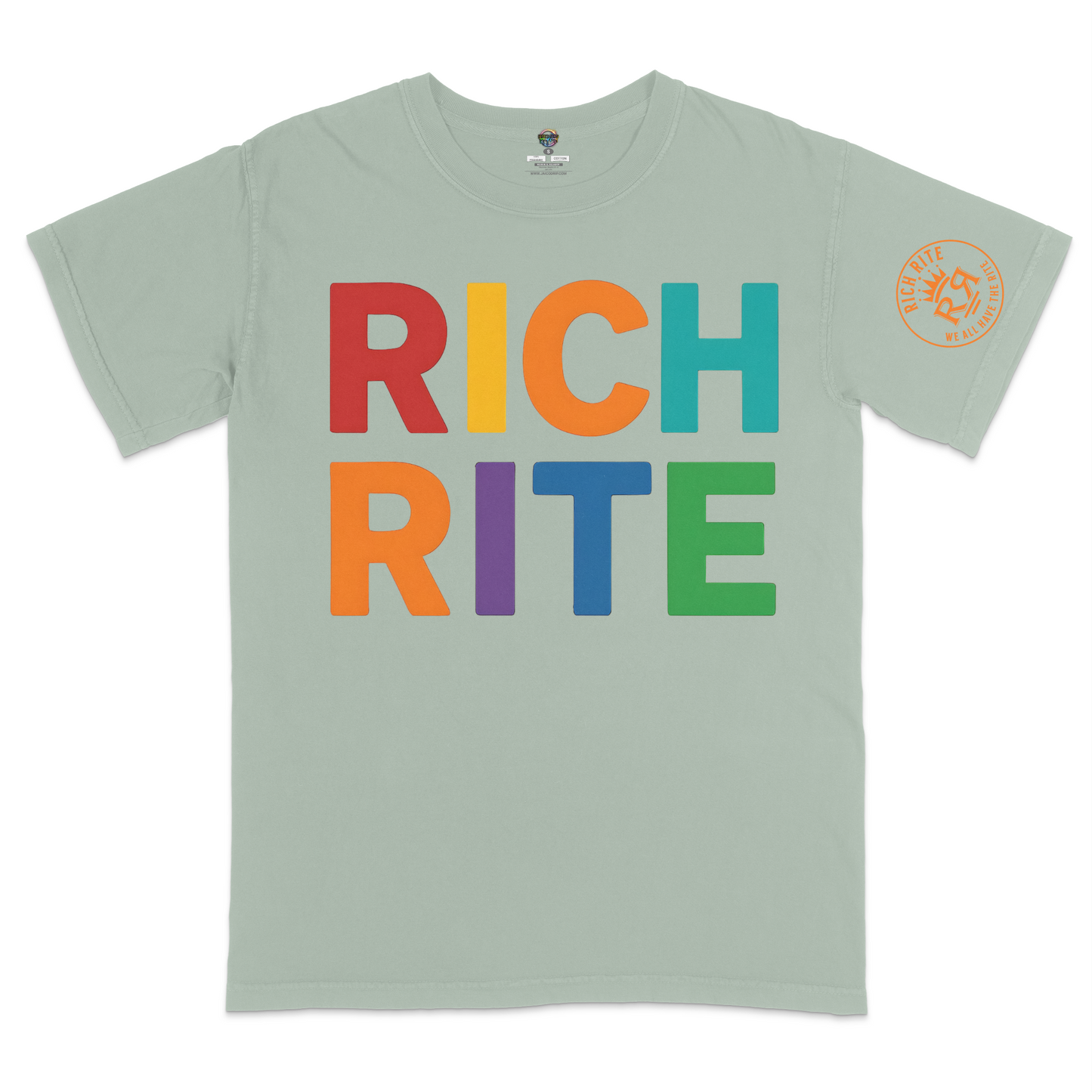 Rich Rite Colorful Heavyweight Unisex T-Shirt