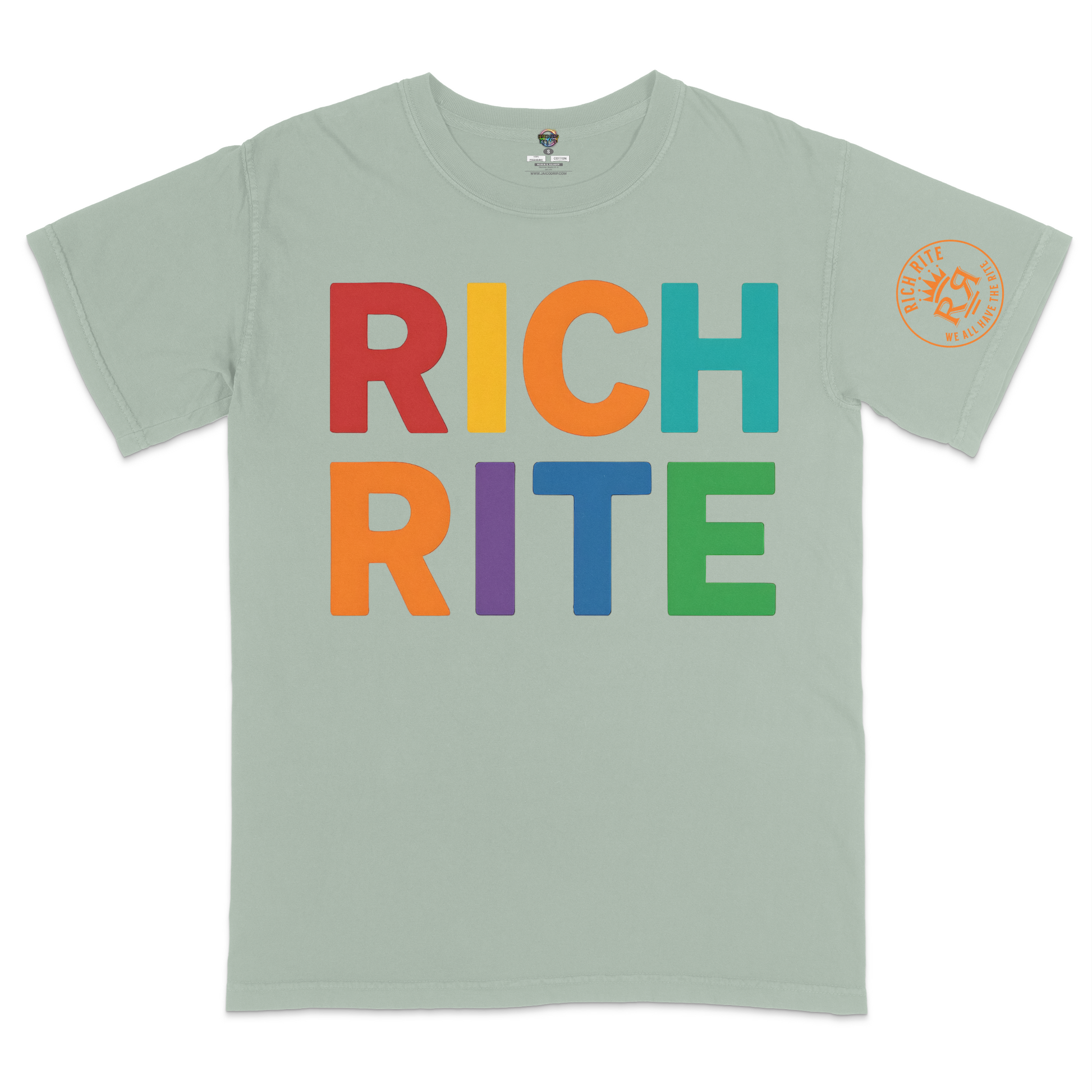 Rich Rite Colorful Heavyweight Unisex T-Shirt