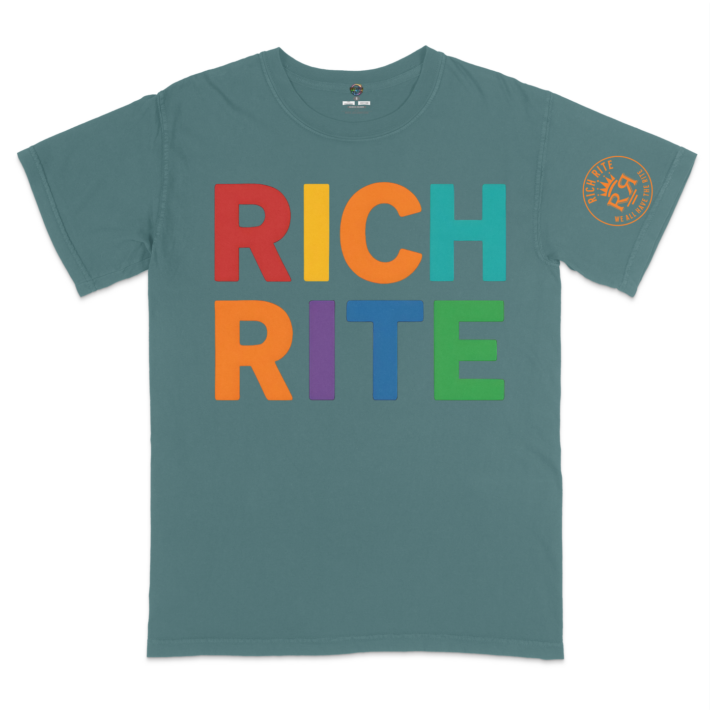 Rich Rite Colorful Heavyweight Unisex T-Shirt