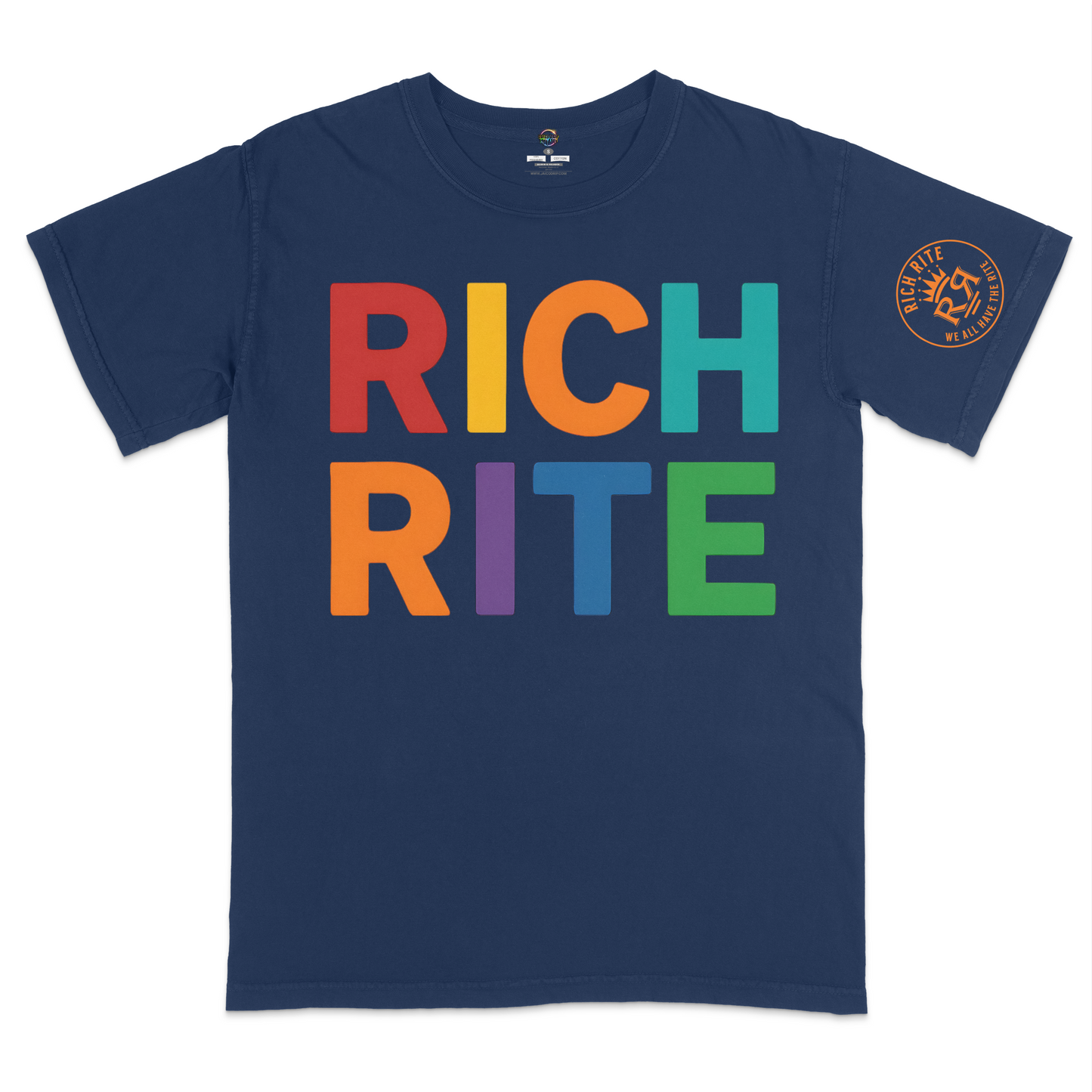 Rich Rite Colorful Heavyweight Unisex T-Shirt
