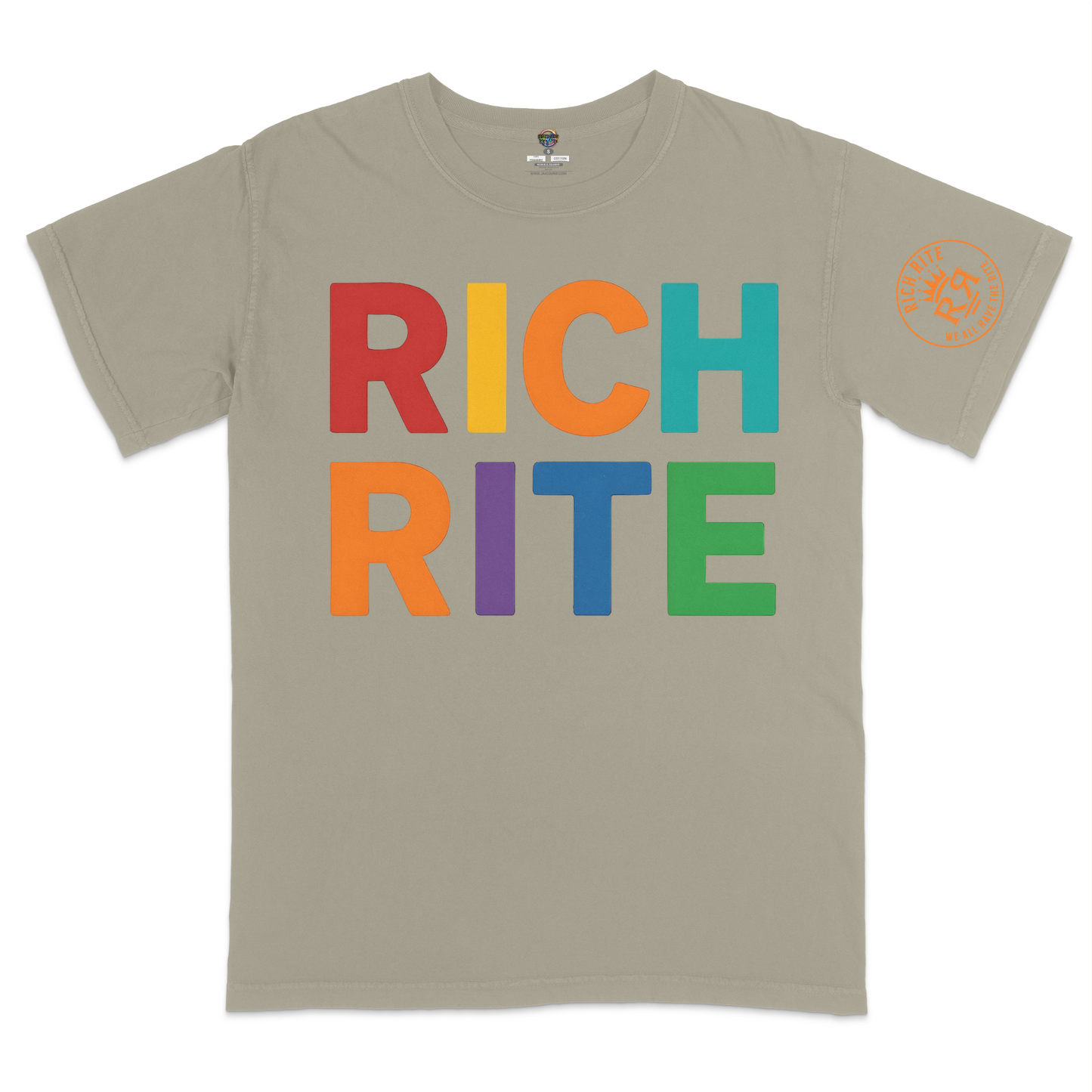 Rich Rite Colorful Heavyweight Unisex T-Shirt