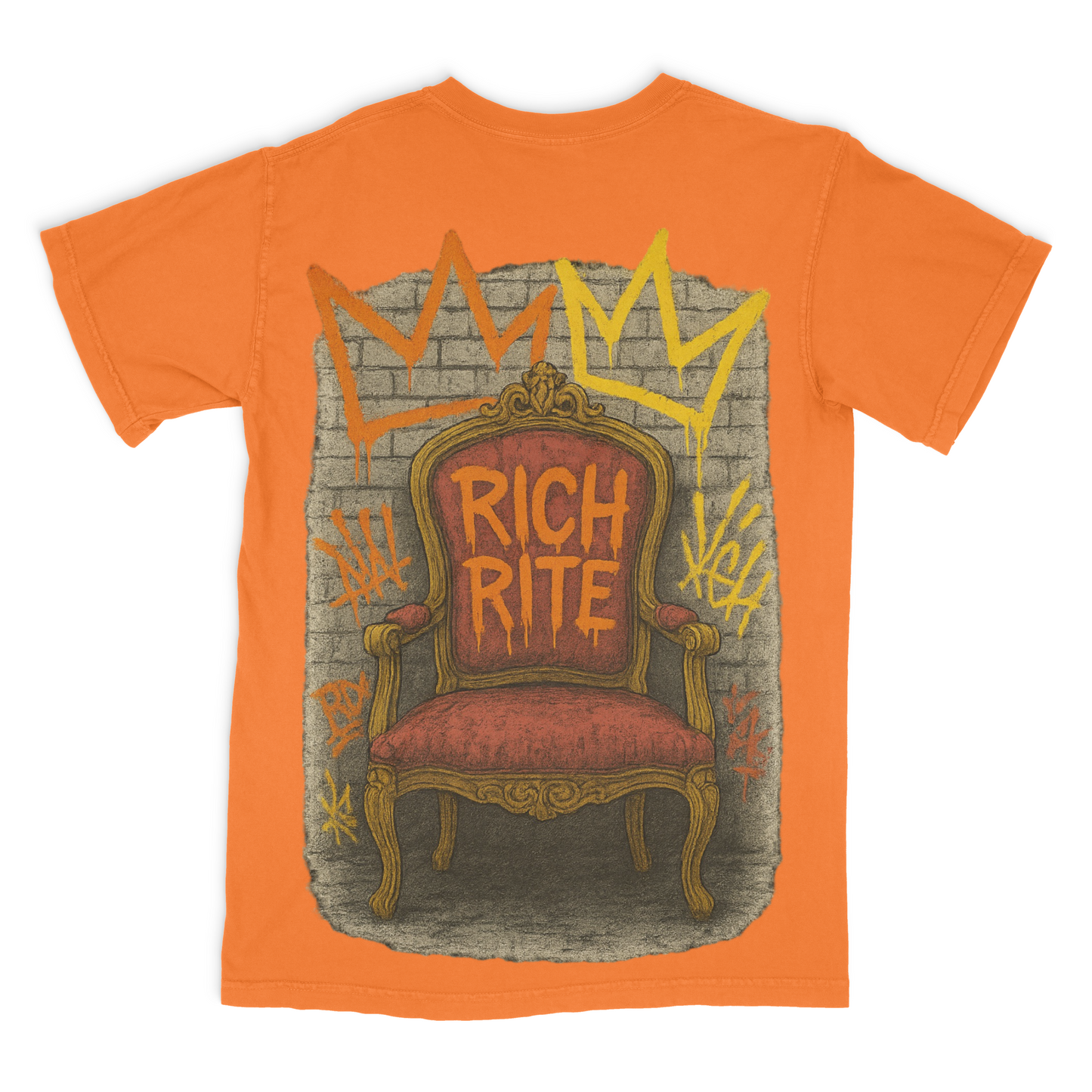Rich Rite Crown Unisex Heavyweight Graphic T-Shirt