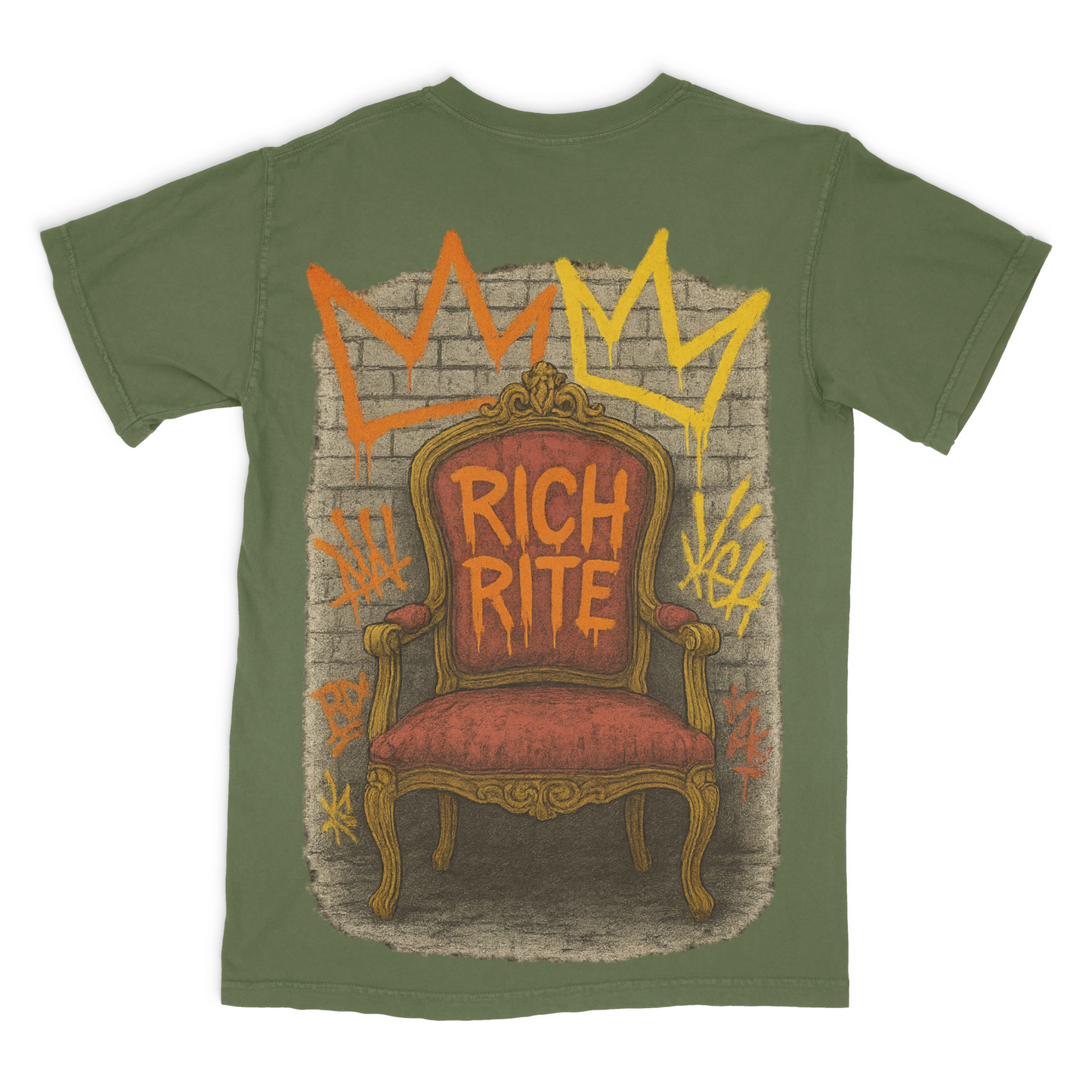 Rich Rite Crown Unisex Heavyweight Graphic T-Shirt