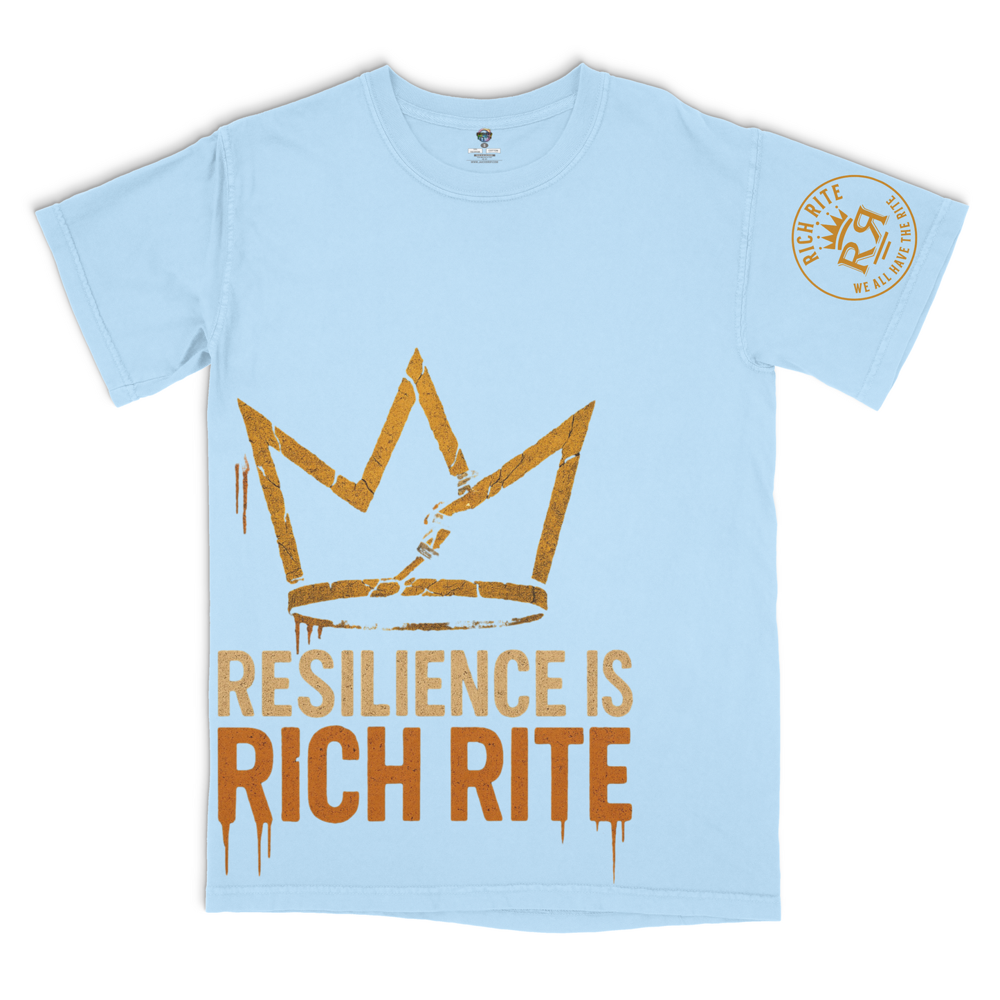 Resilience Is Rich Rite Heavyweight Unisex Graphic Tshirt