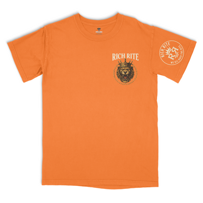 Rich Rite Lion Heavyweight Unisex Graphic Tshirt