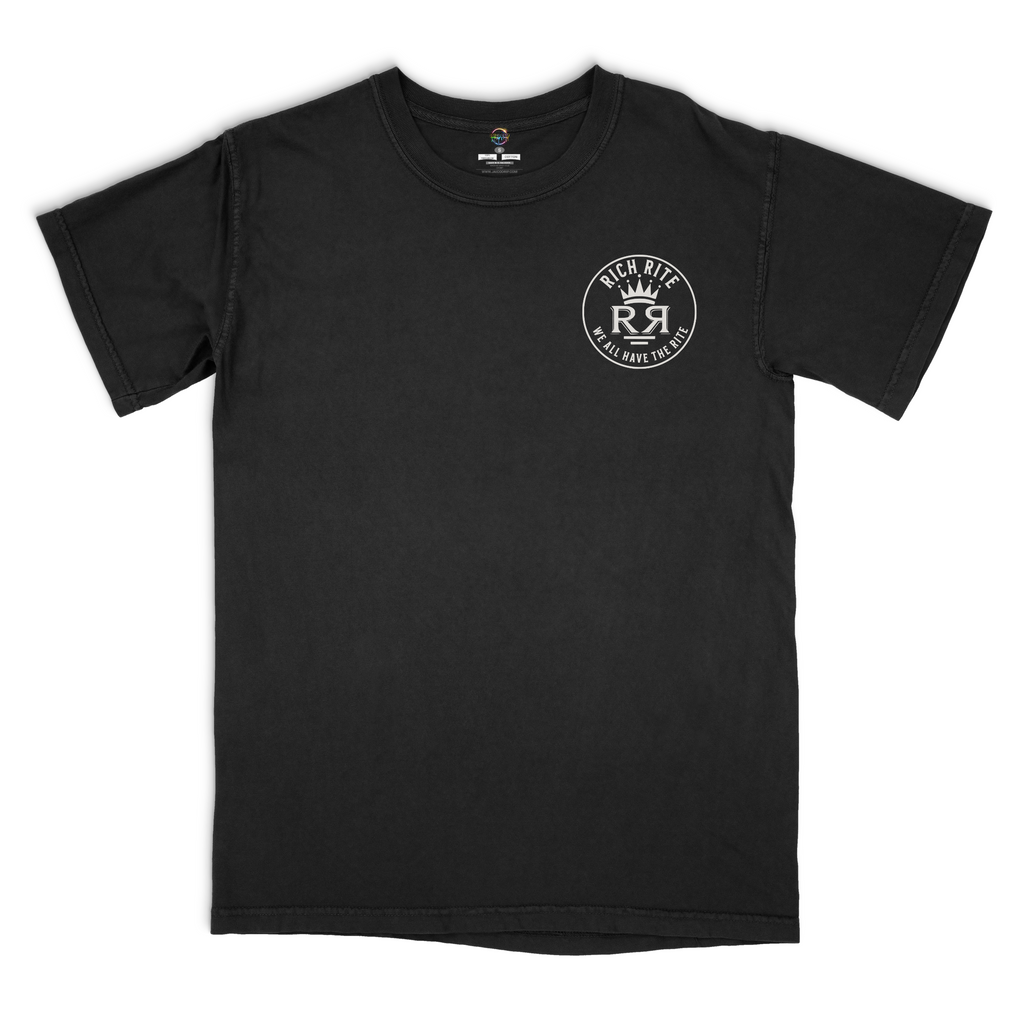 Rich Rite Barcode Heavyweight Unisex Graphic Tshirt