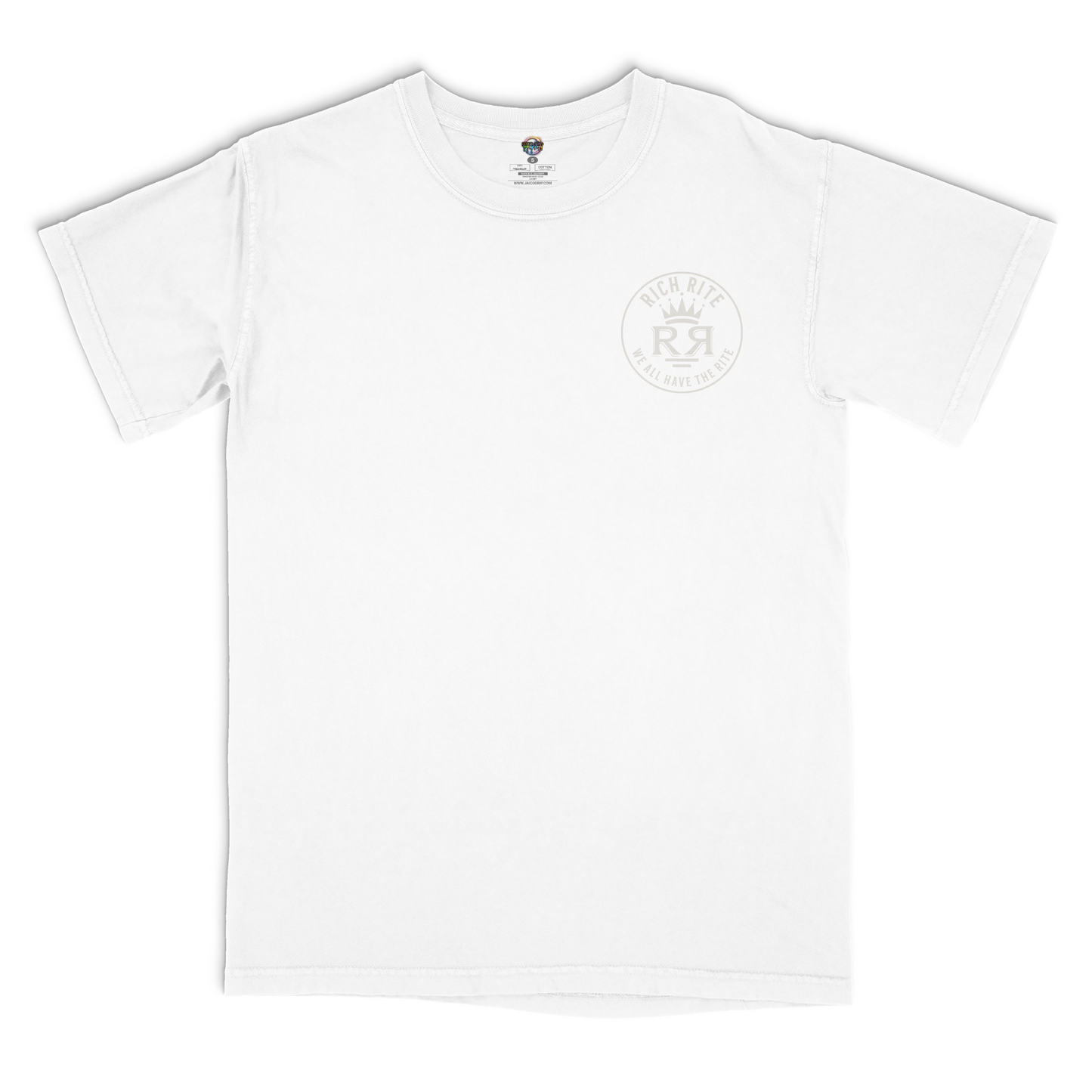 Rich Rite Barcode Heavyweight Unisex Graphic Tshirt