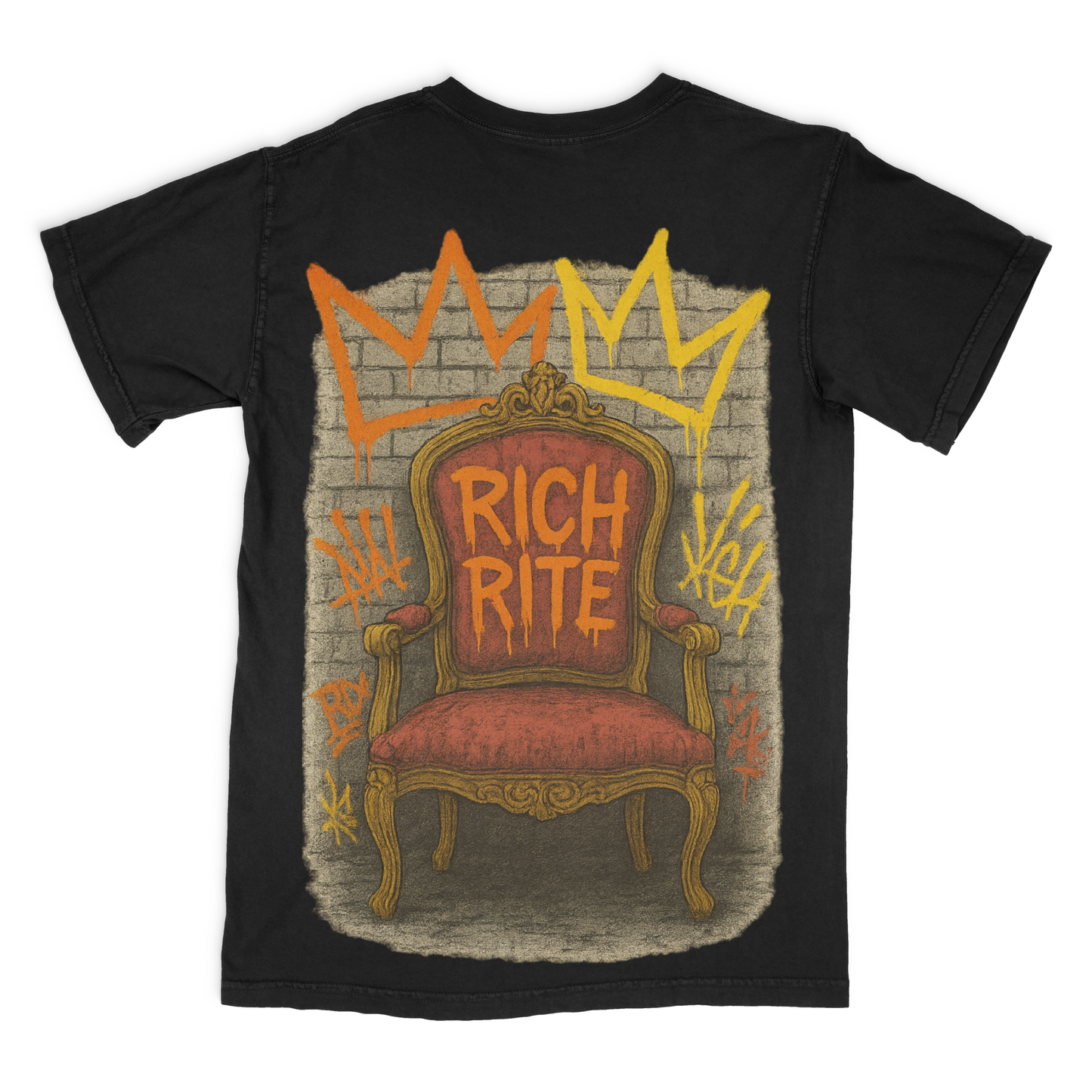 Rich Rite Crown Unisex Heavyweight Graphic T-Shirt