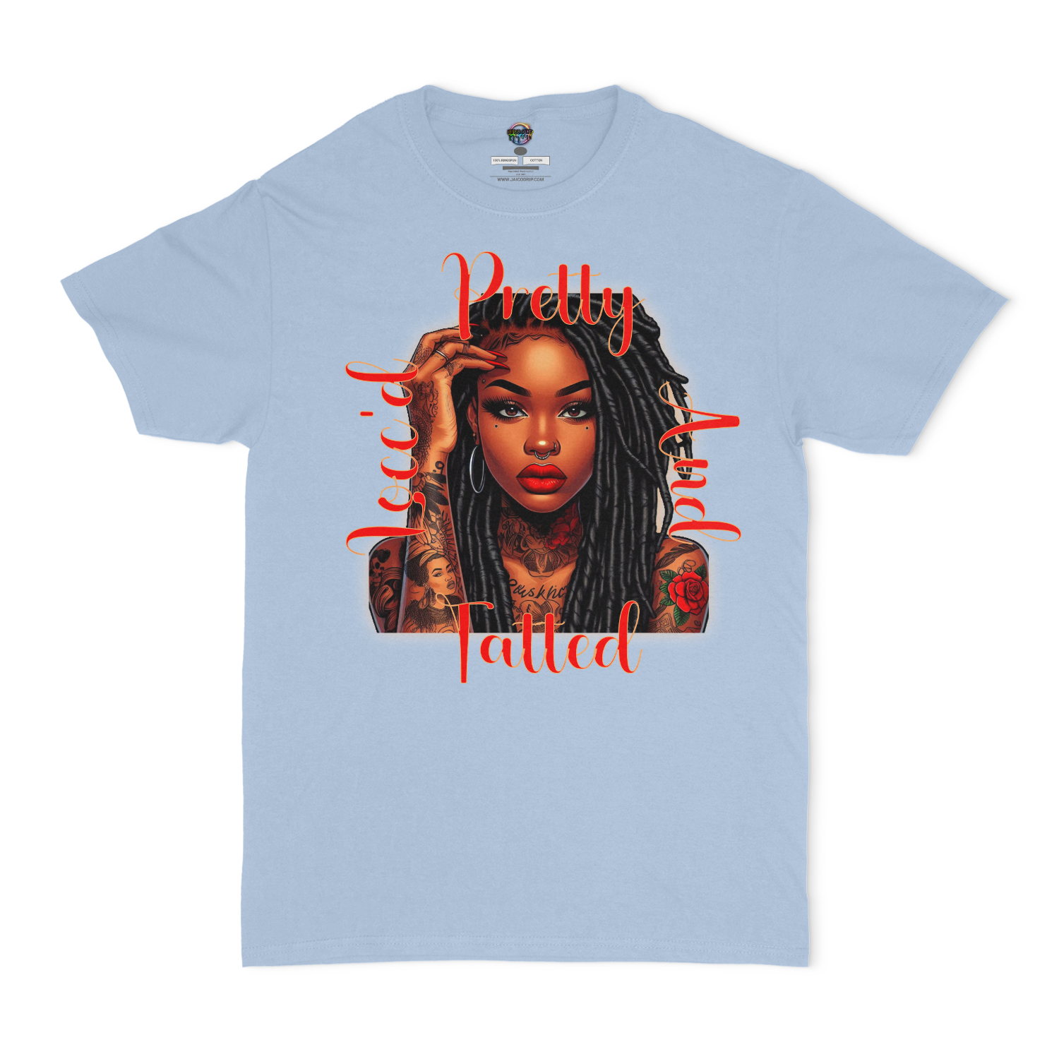 Pretty Locc'd and Tatted Unisex T-Shirt