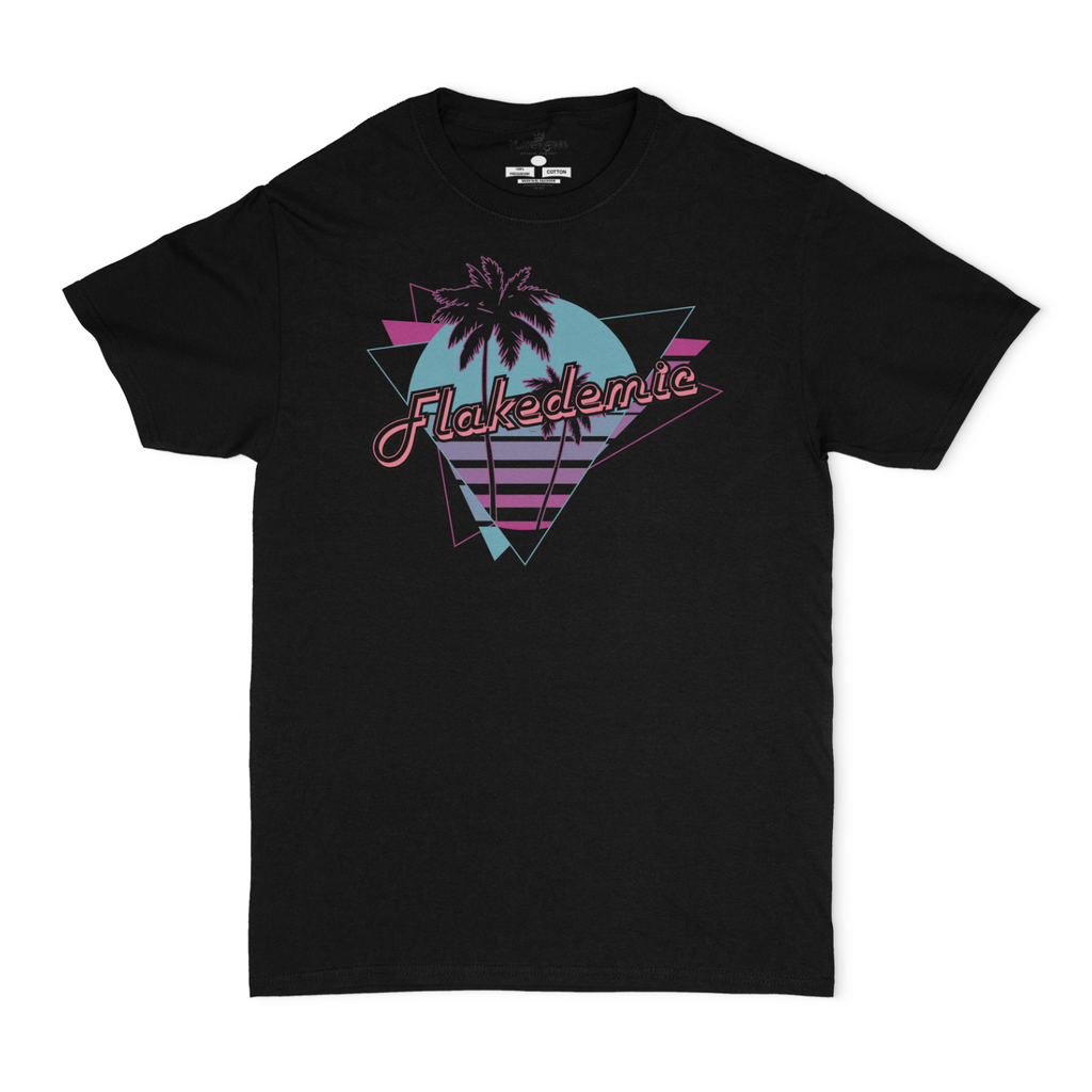 FLAKEDEMIC Retro Unisex T-Shirt