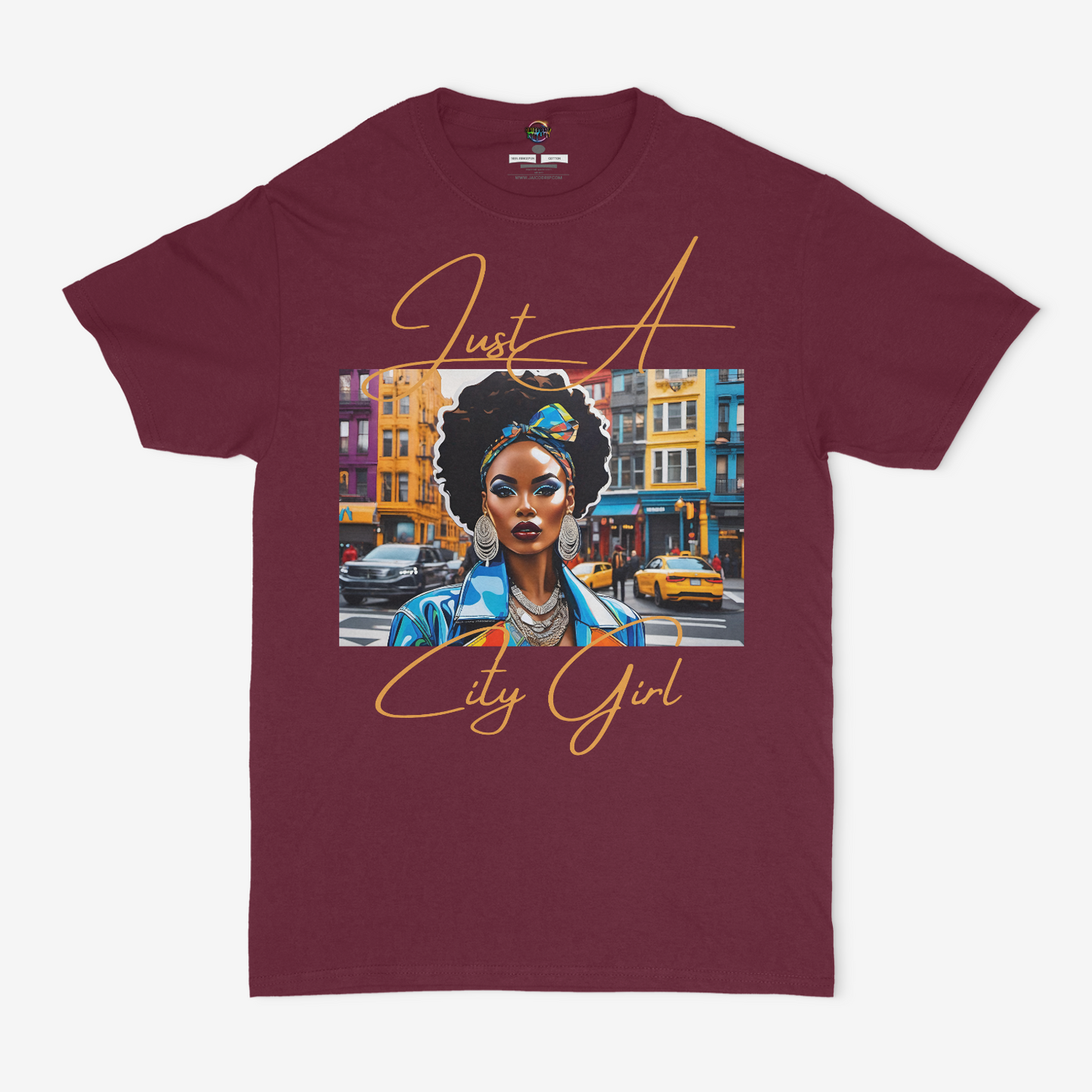 Just A City Girl Graphic Unisex T-shirt