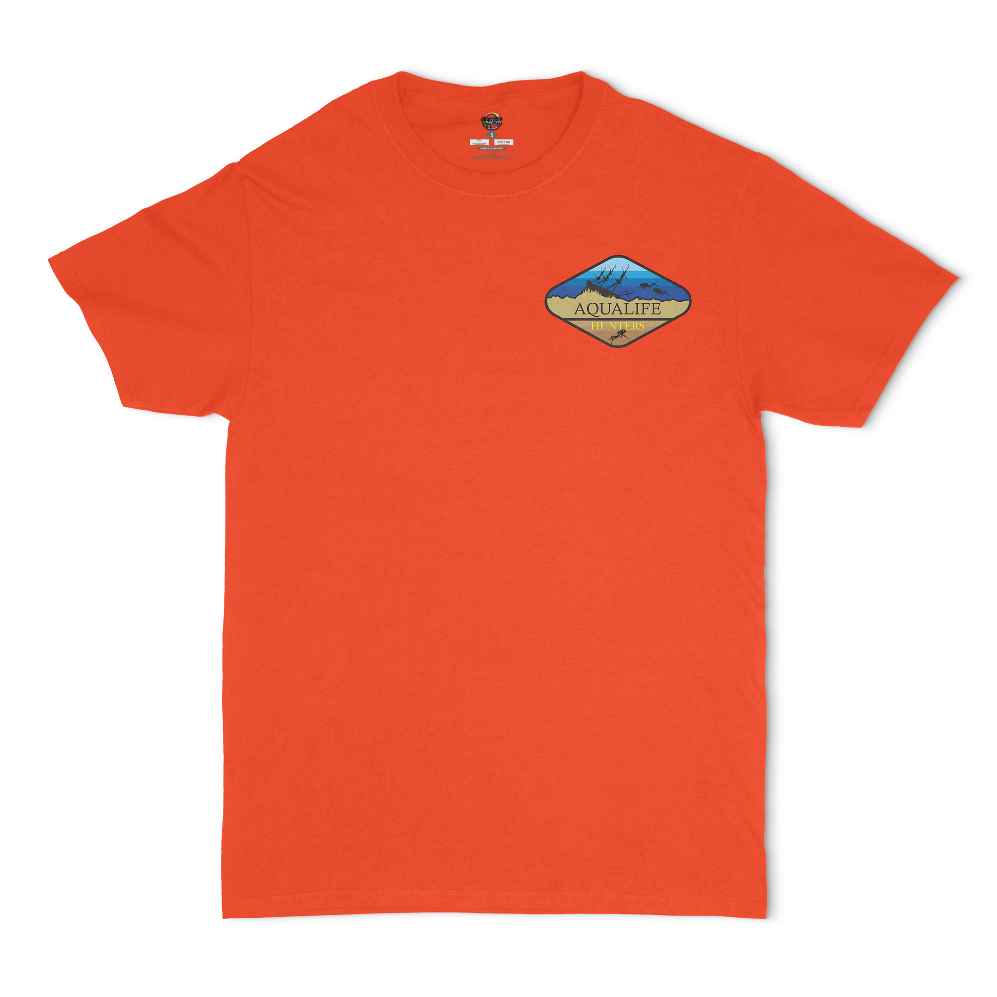 AquaLife Hunters logo Front and Back Unisex T-Shirt