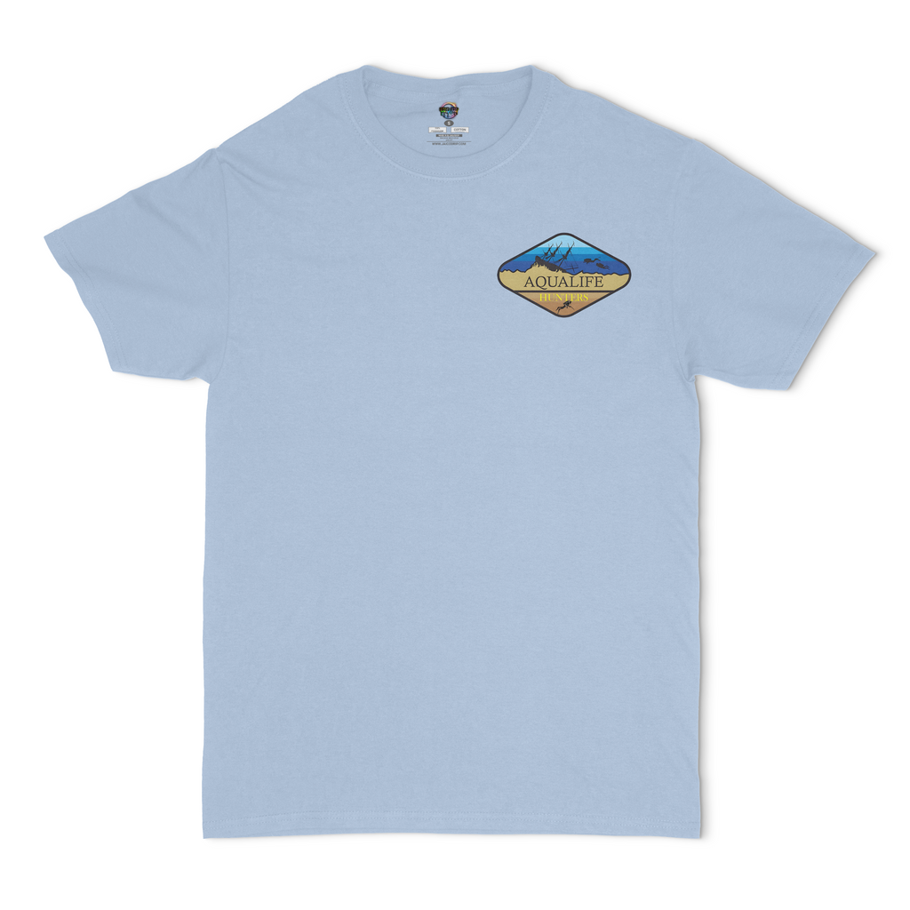 AquaLife Hunters logo Front and Back Unisex T-Shirt