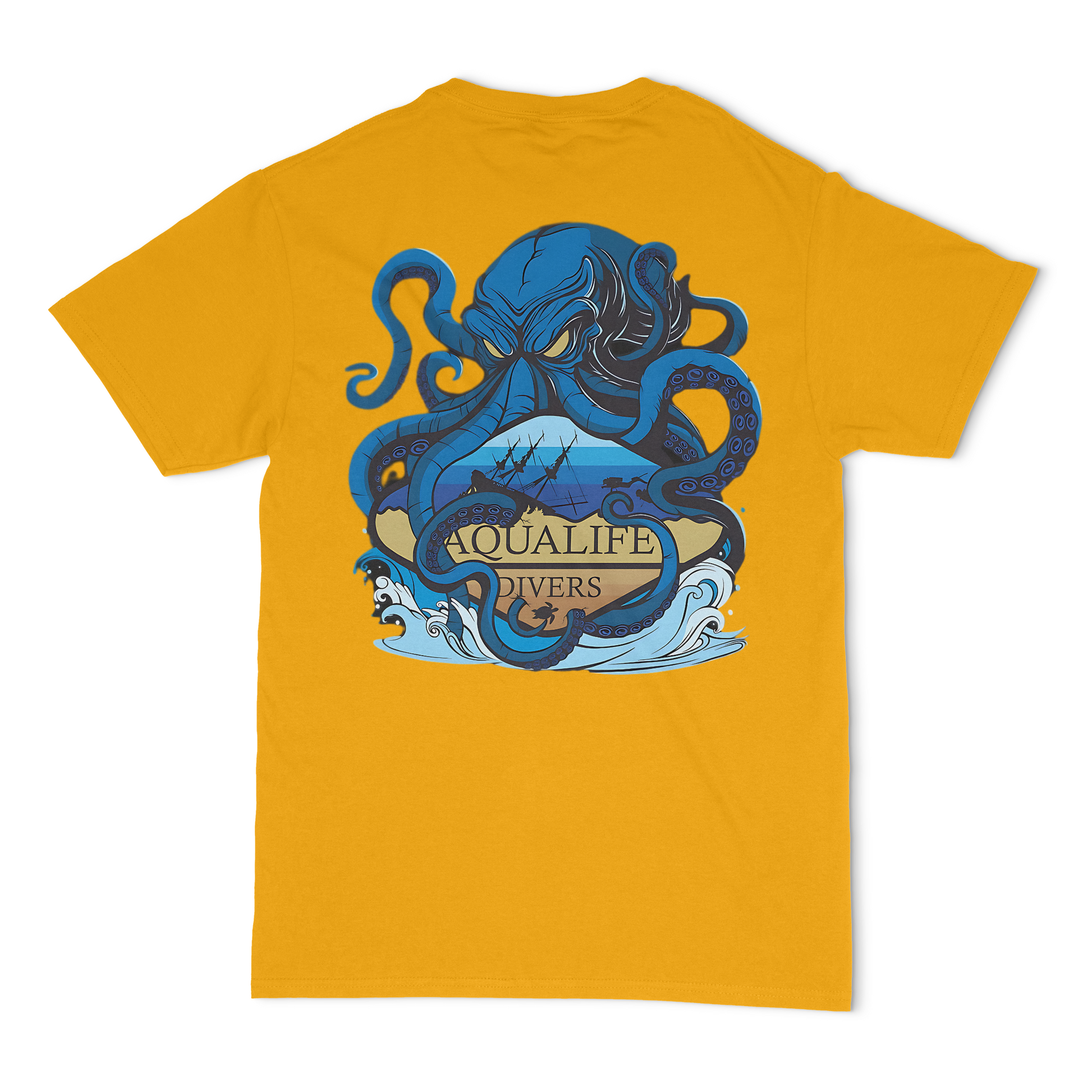 AquaLife Divers Front and Back Logo T-shirt