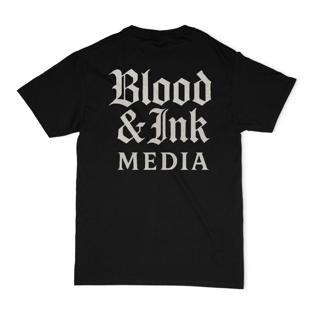 Blood and Ink Media Front and Back Unisex T-Shirt