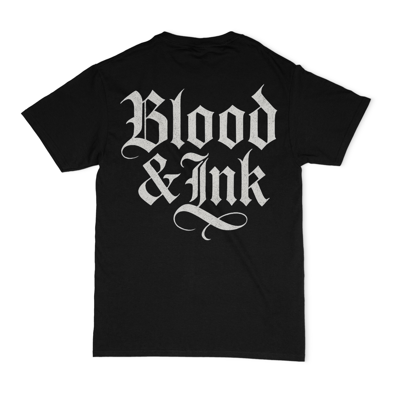 Blood and Ink Logo Front and Back Unisex T-Shirt