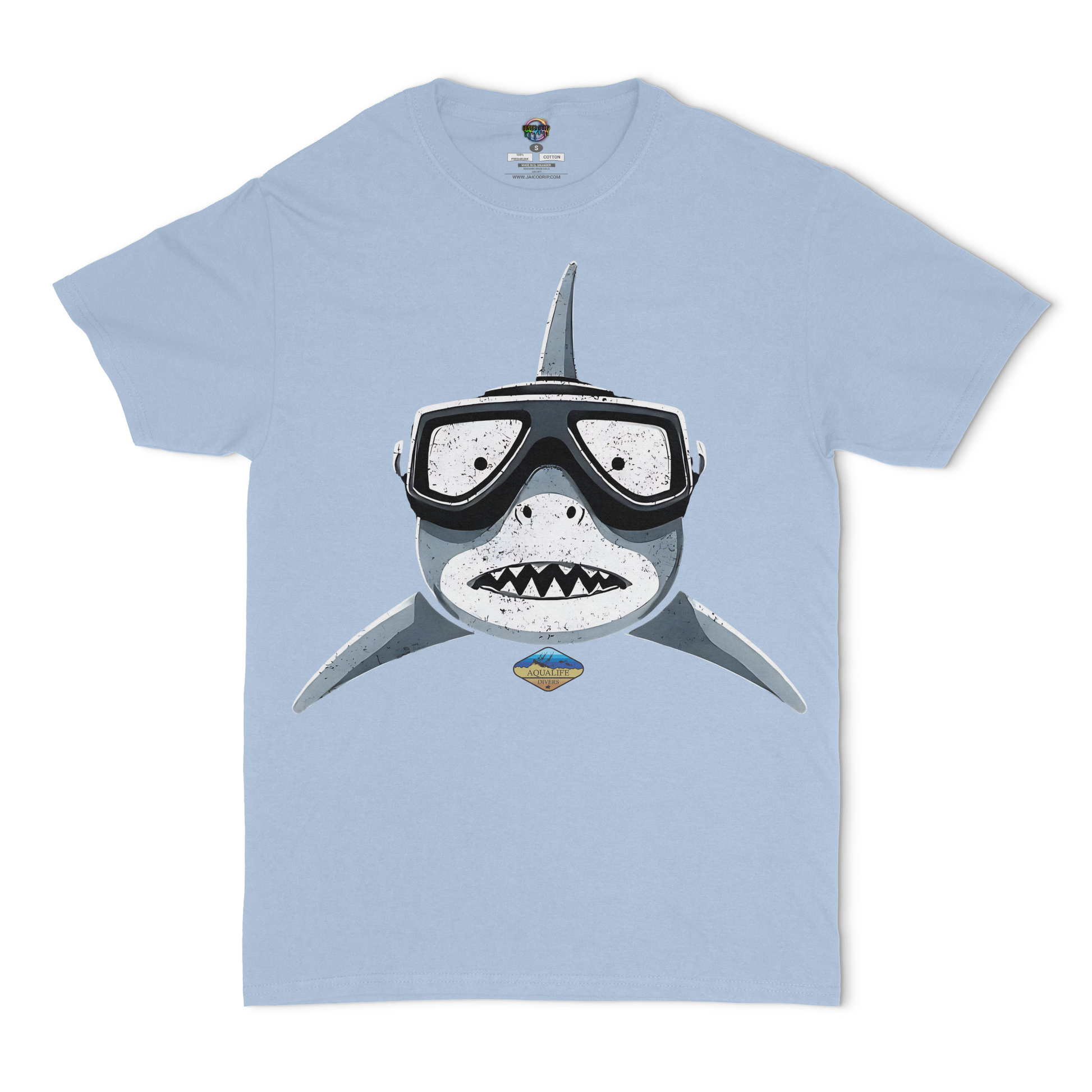 Shark Face AquaLife Divers Unisex T-Shirt