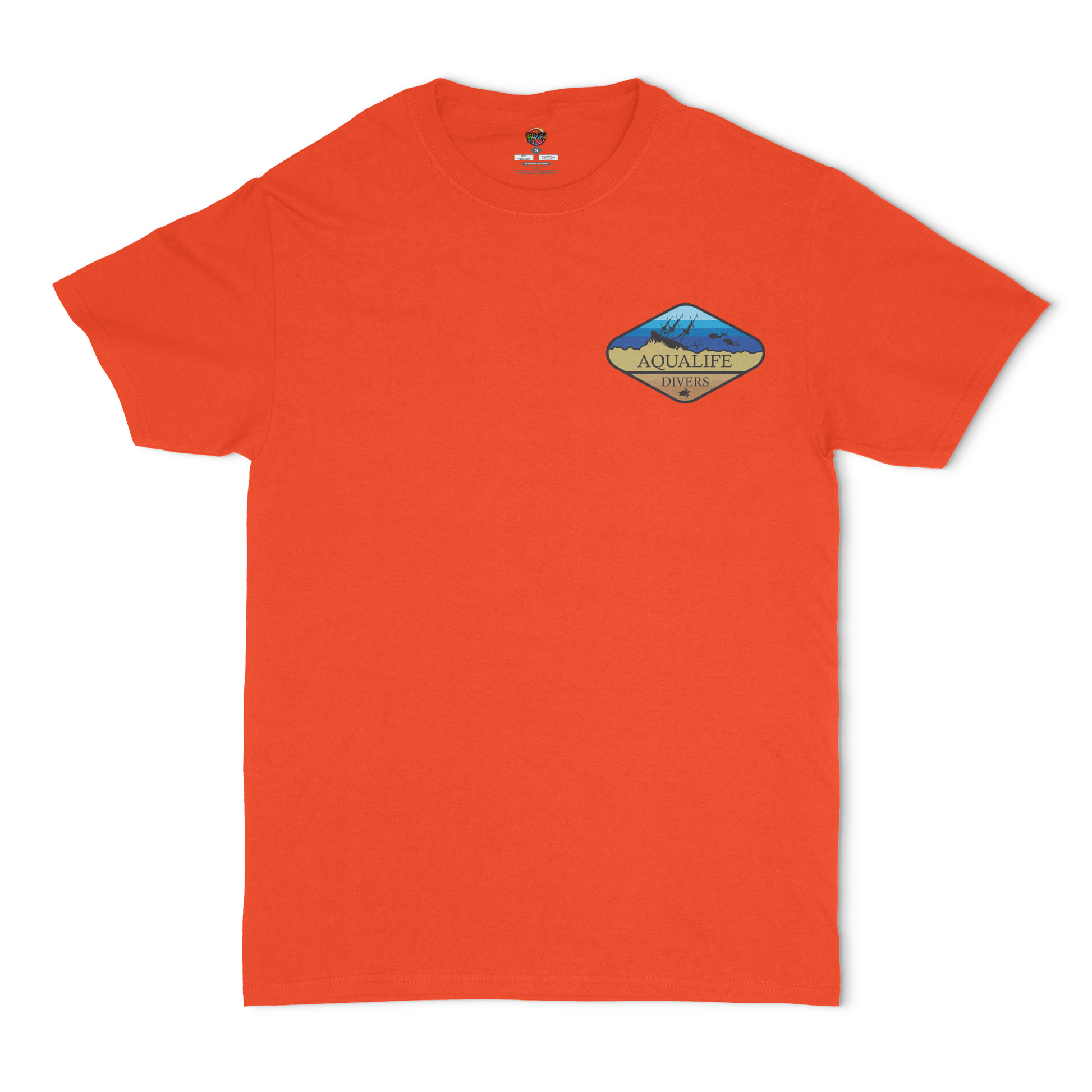 AquaLife Divers Front and Back Logo T-shirt