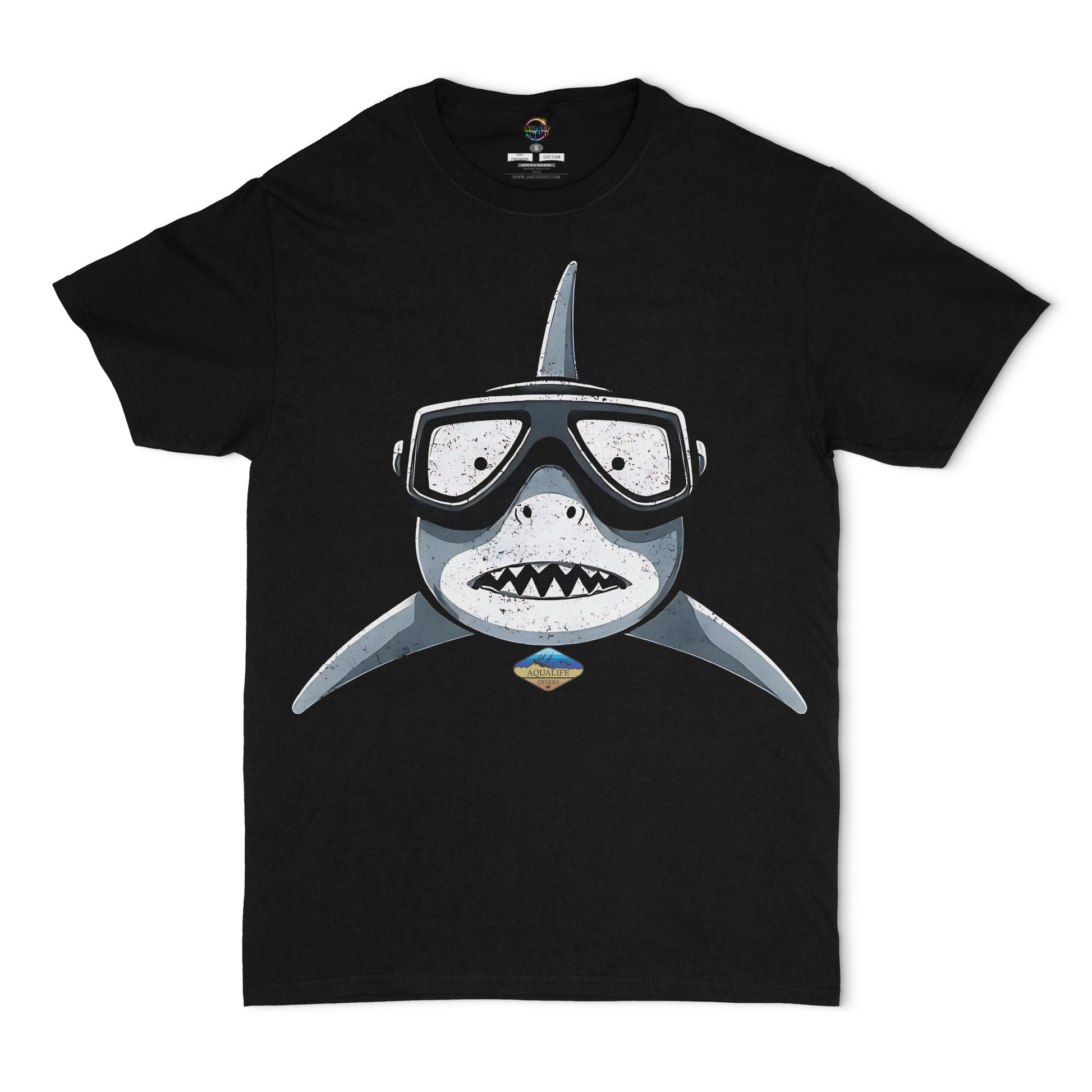Shark Face AquaLife Divers Unisex T-Shirt