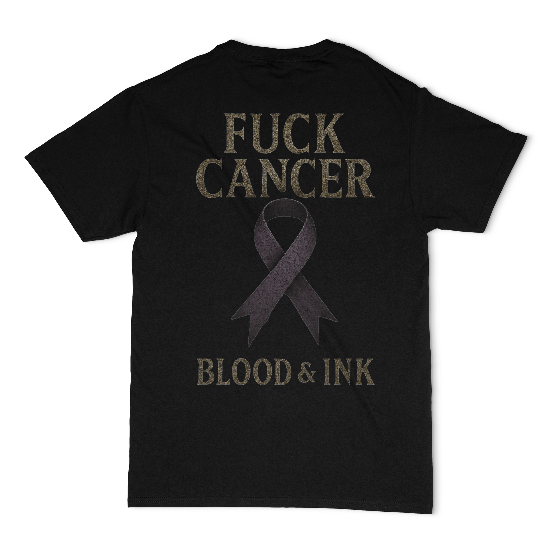 Fuck Cancer Blood and Ink Unisex T-Shirt