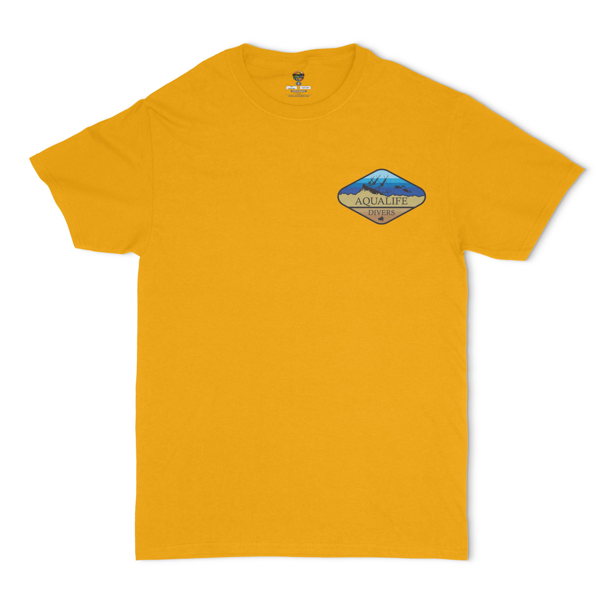 AquaLife Divers Front and Back Logo T-shirt