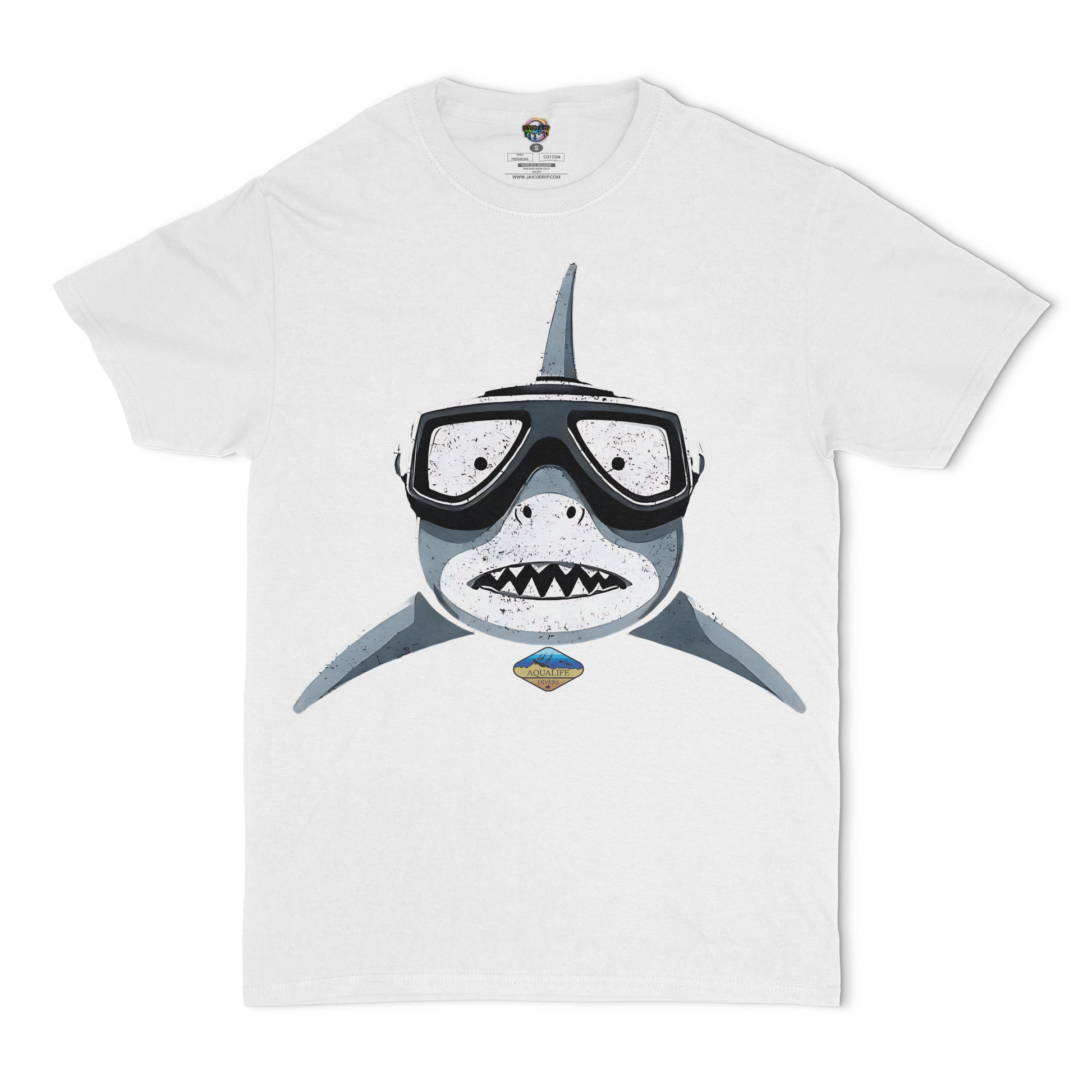 Shark Face AquaLife Divers Unisex T-Shirt