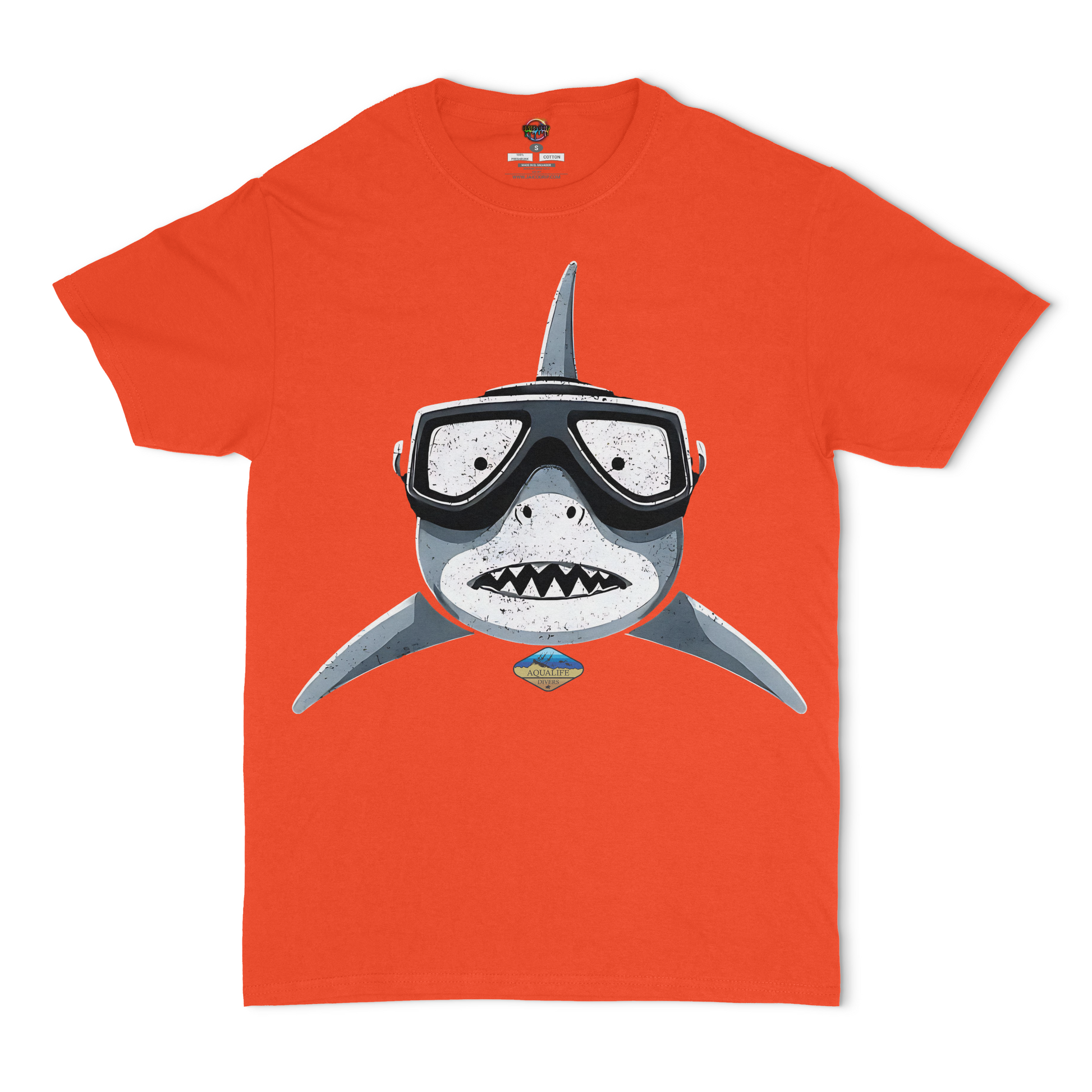 Shark Face AquaLife Divers Unisex T-Shirt