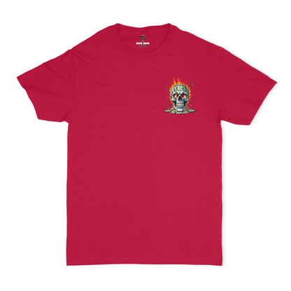 Pray Then Hustle Unisex Graphic T-Shirt Front and Back Design