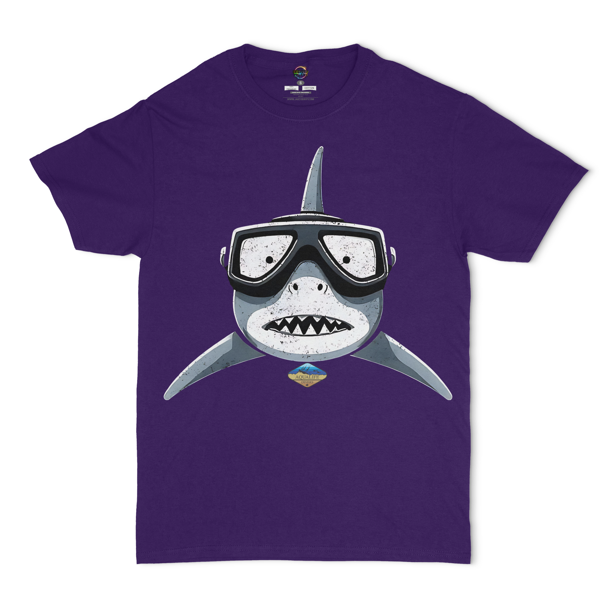 Shark Face AquaLife Divers Unisex T-Shirt