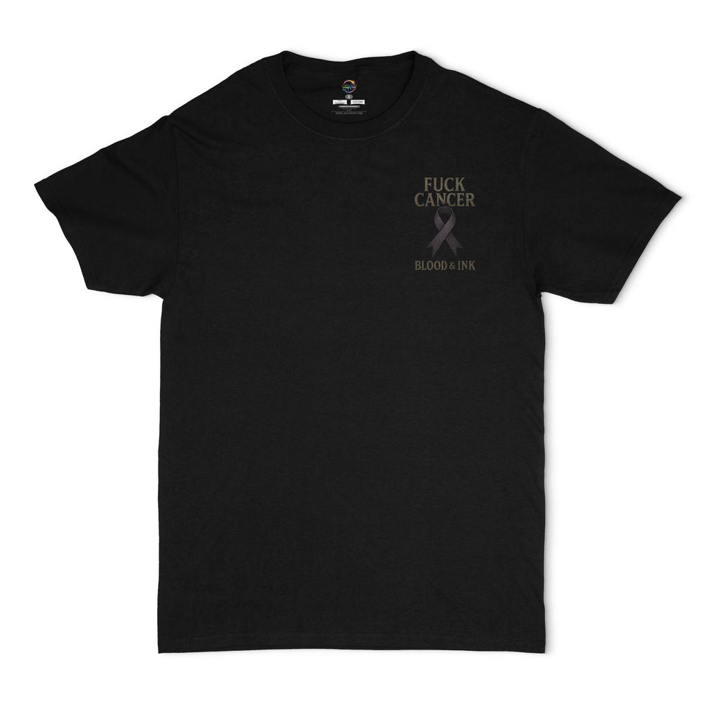 Fuck Cancer Blood and Ink Unisex T-Shirt