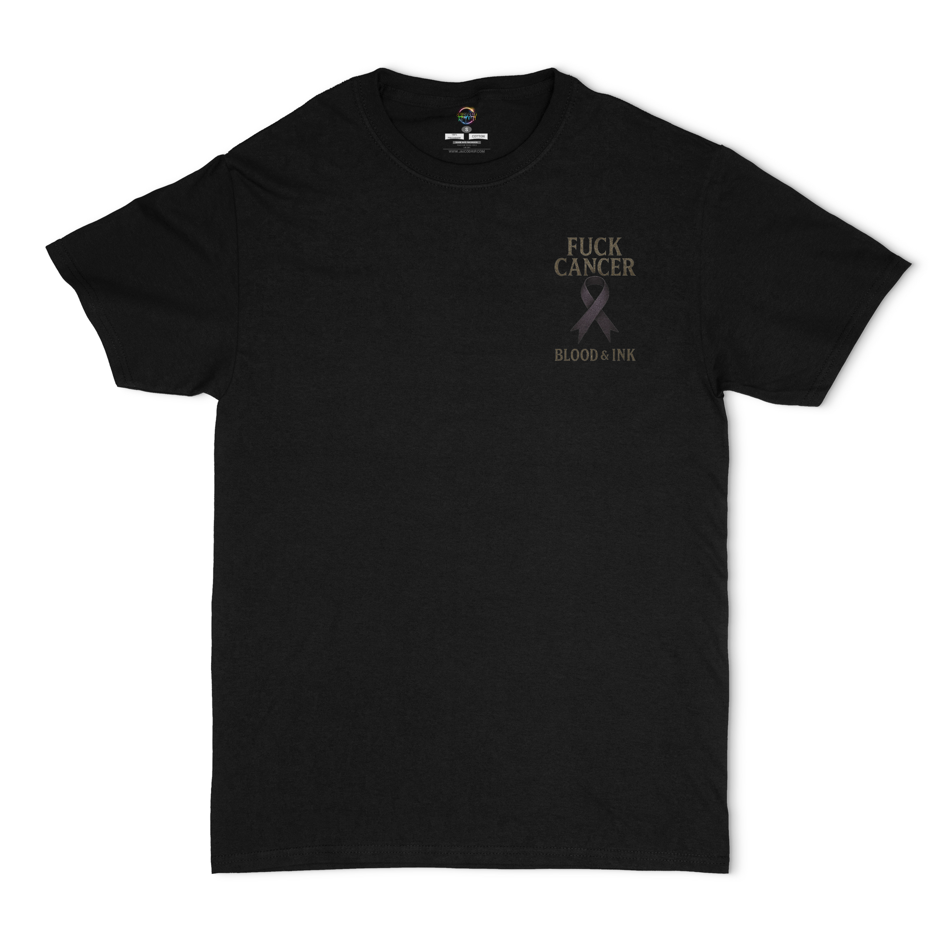 Fuck Cancer Blood and Ink Unisex T-Shirt