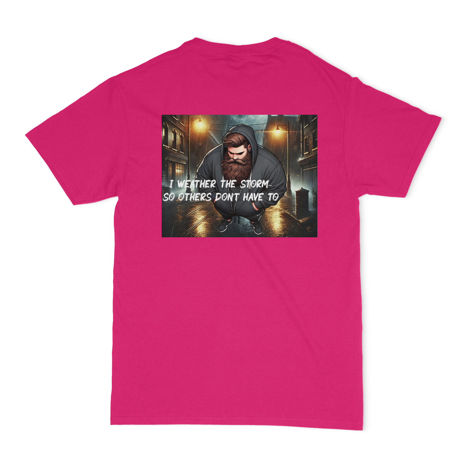 I Weather The Storm, So Others Don't Have To Joe The Bull Guy Unisex T-Shirt