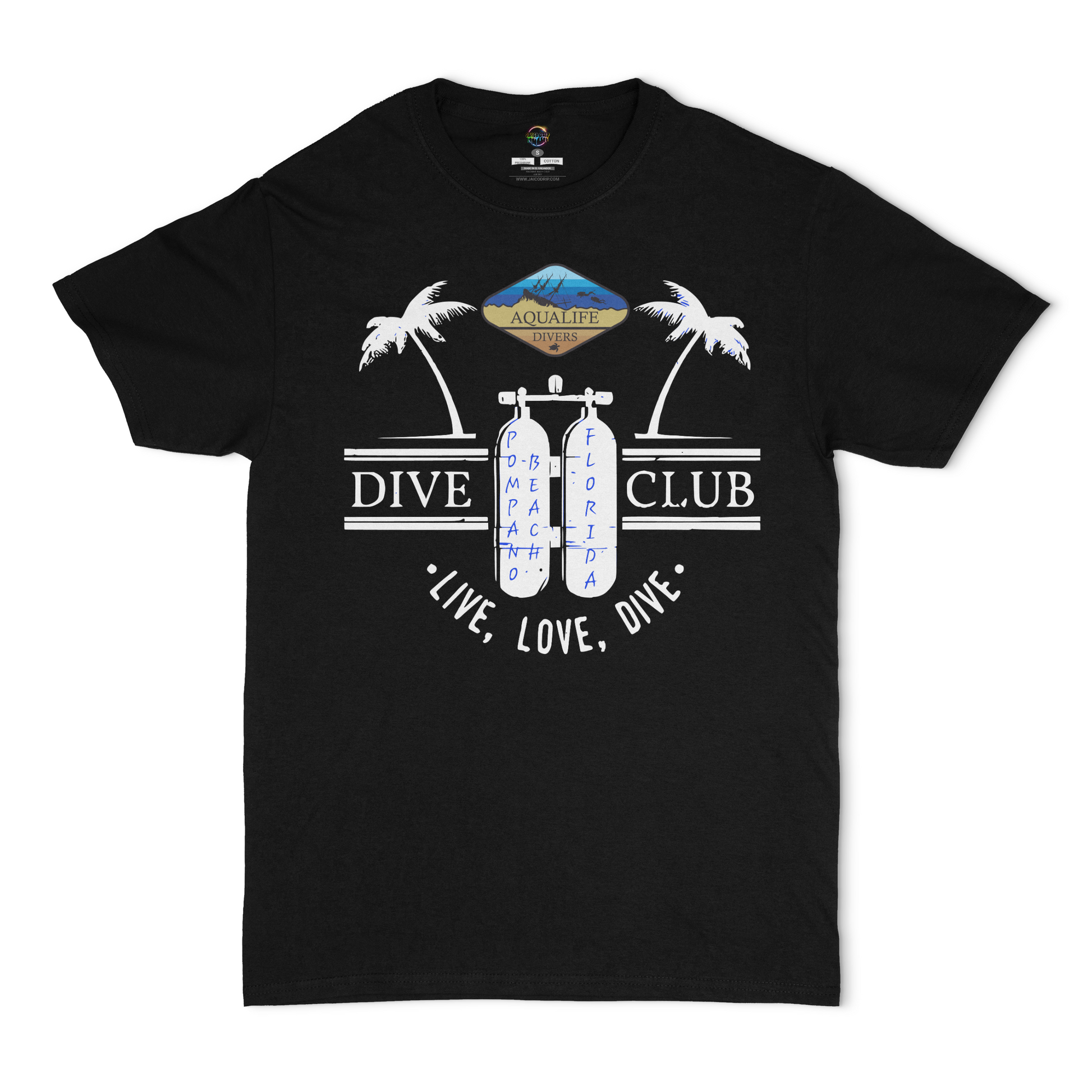 Aqua Life DIvers Dive Club Unisex T-Shirt