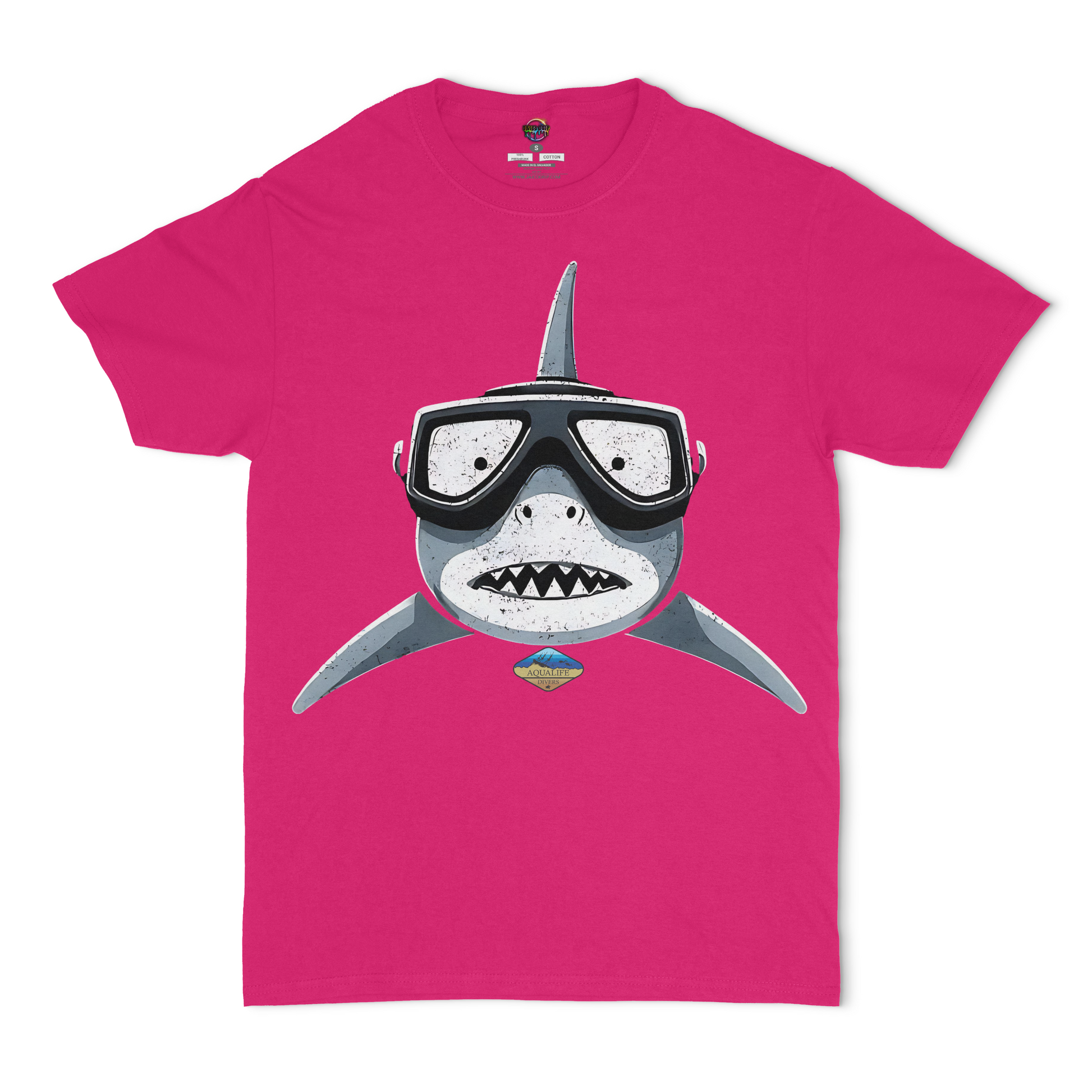Shark Face AquaLife Divers Unisex T-Shirt