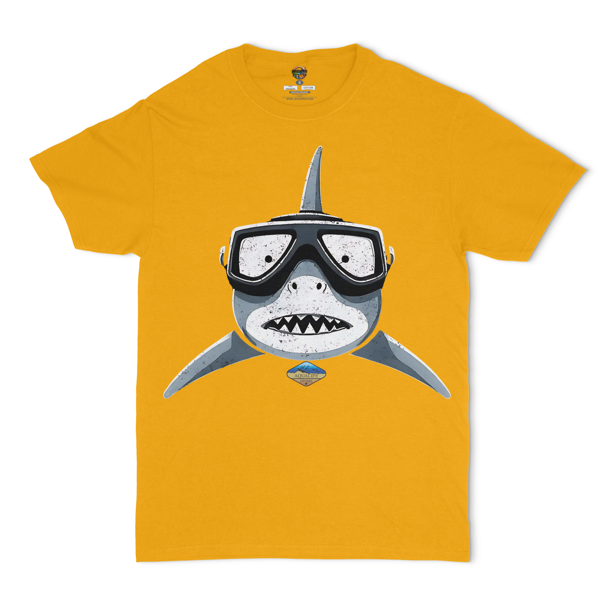 Shark Face AquaLife Divers Unisex T-Shirt