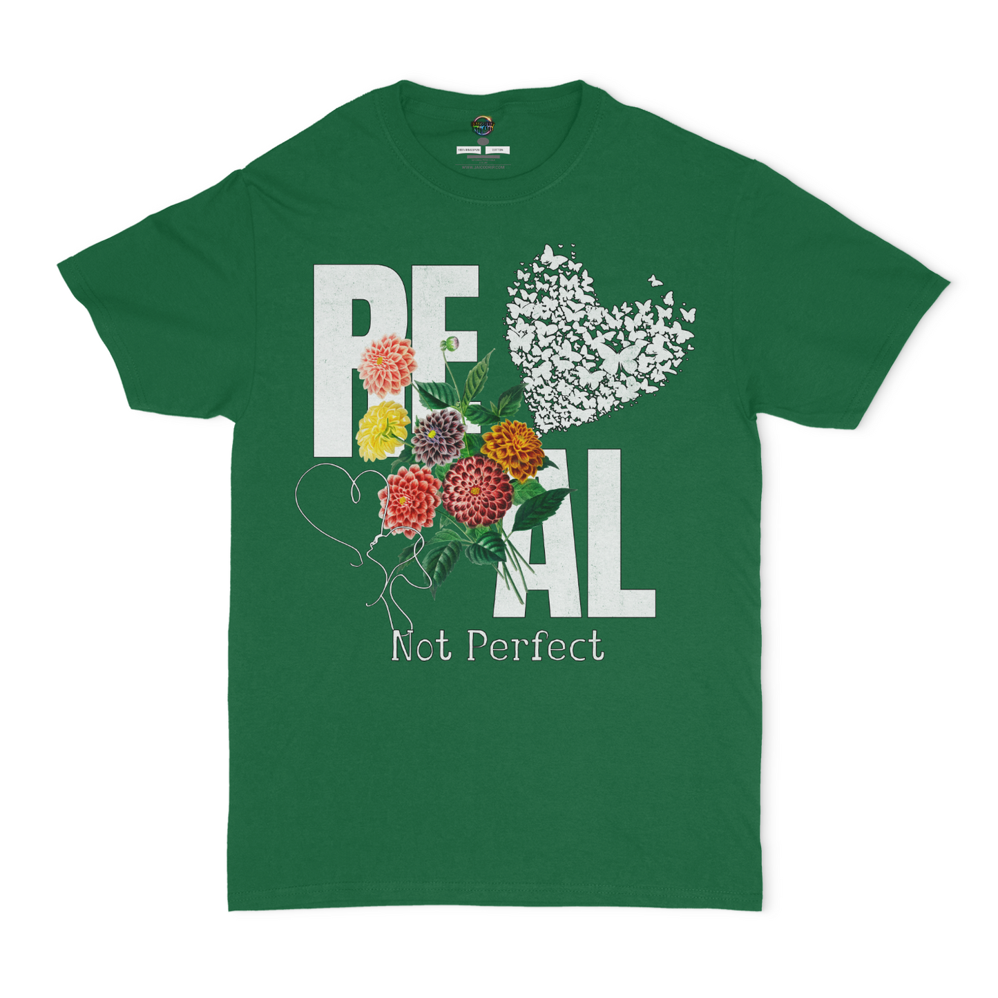 Real Not Perfect Graphic Unisex T-shirt