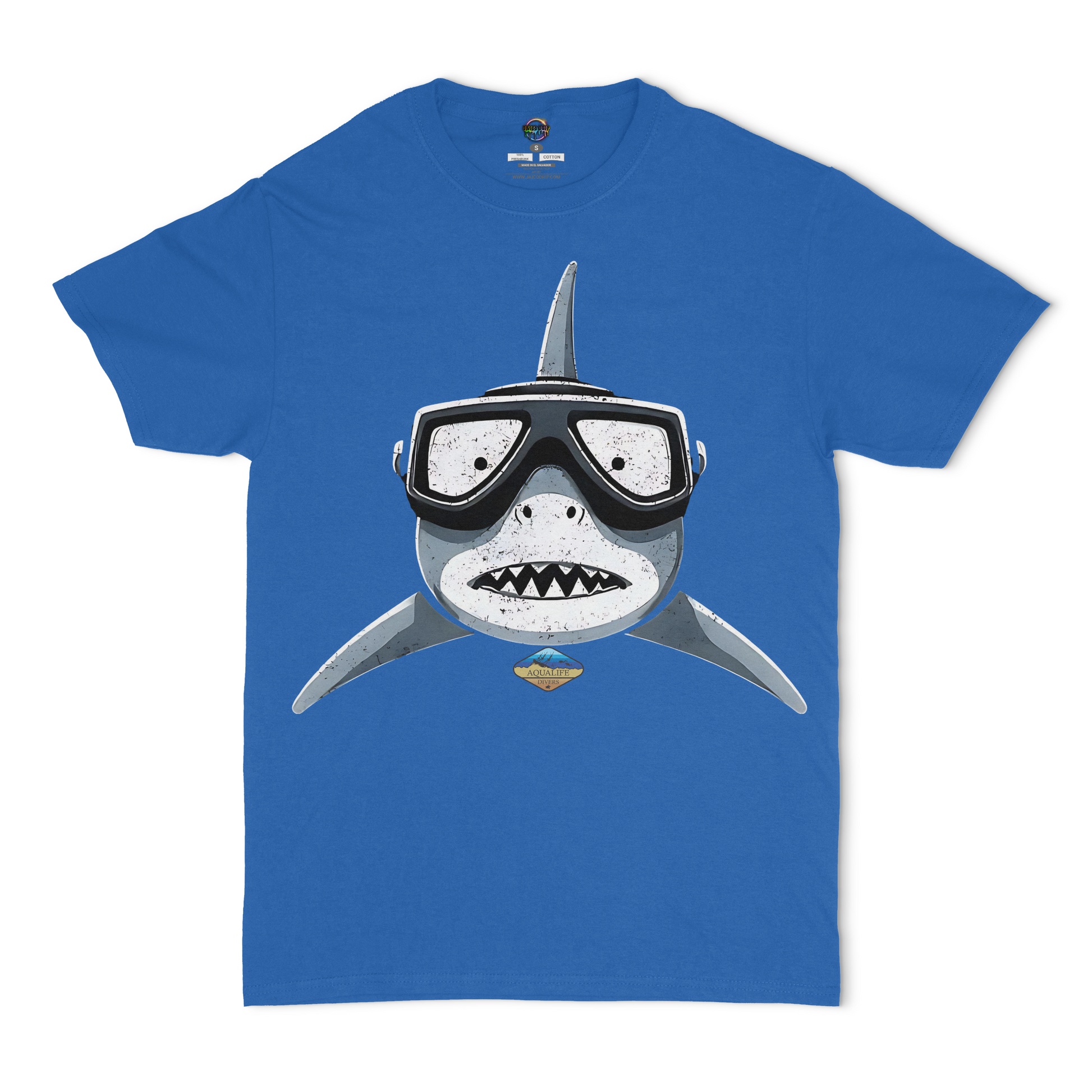 Shark Face AquaLife Divers Unisex T-Shirt