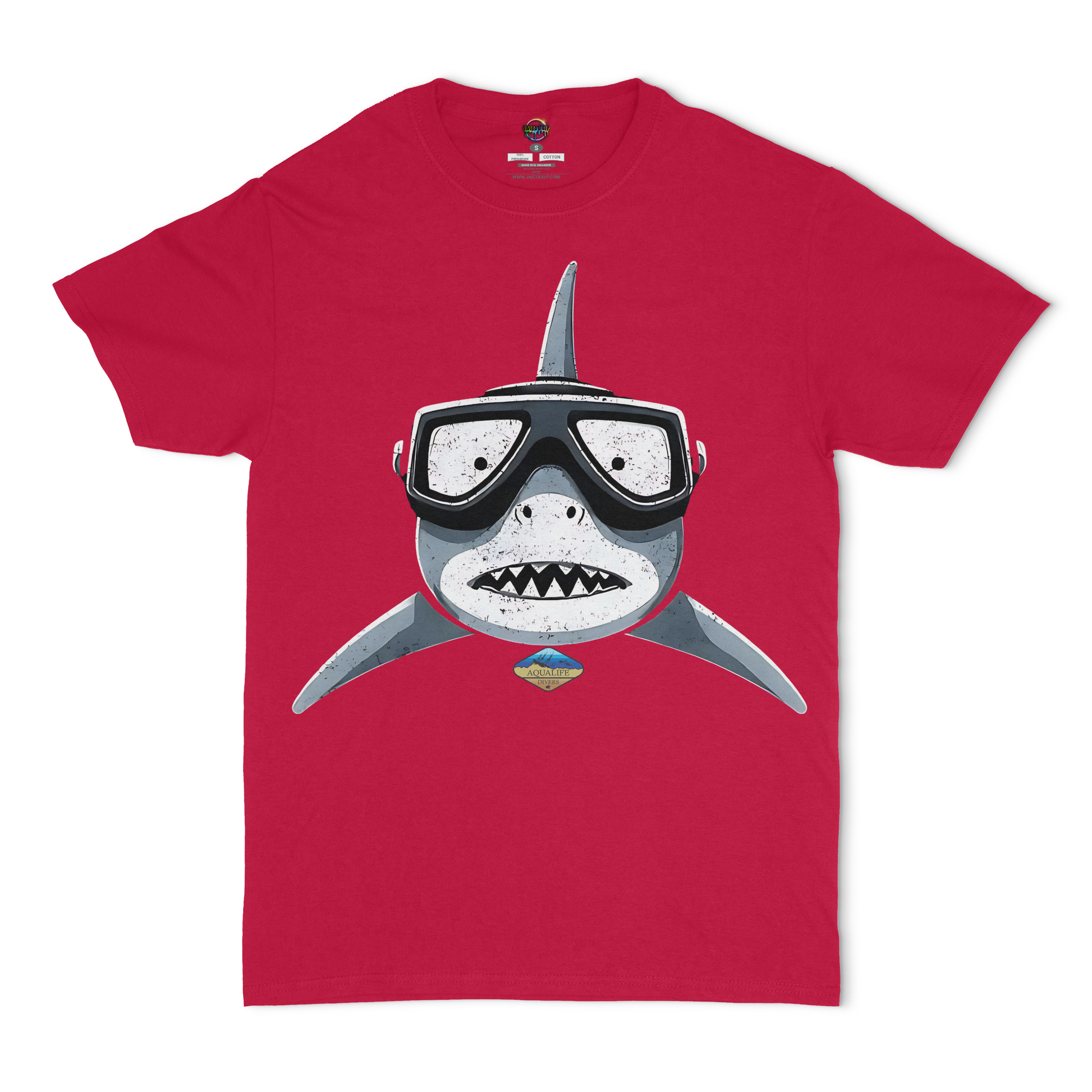 Shark Face AquaLife Divers Unisex T-Shirt